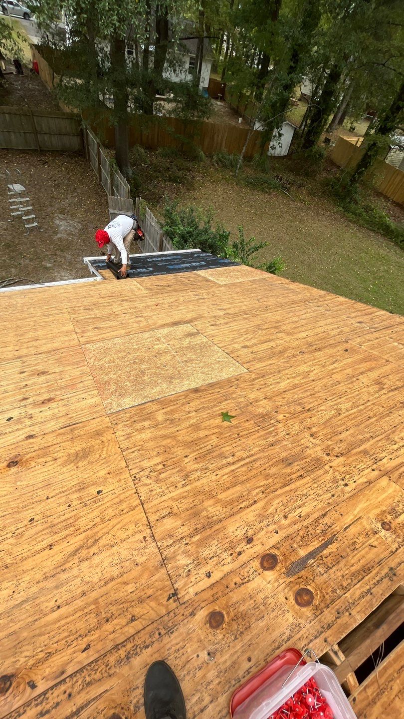 New Onyx Black Shingle Roof Replacement and Tree Damage Repair. by Midlands Roofing & Exteriors