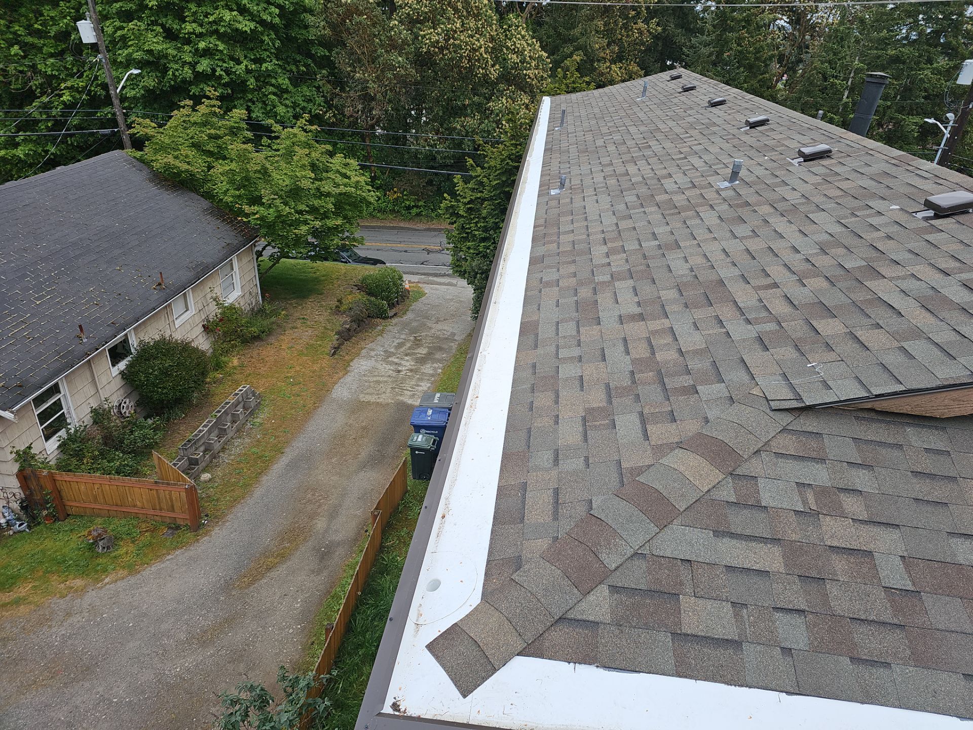 Roof Project in Burien by Fred Meyer Roofing