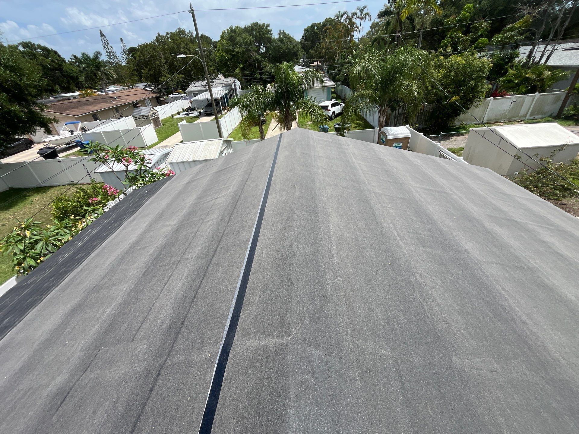 Project in St. Petersburg 33703 by Mitchell Roofing Company LLC 