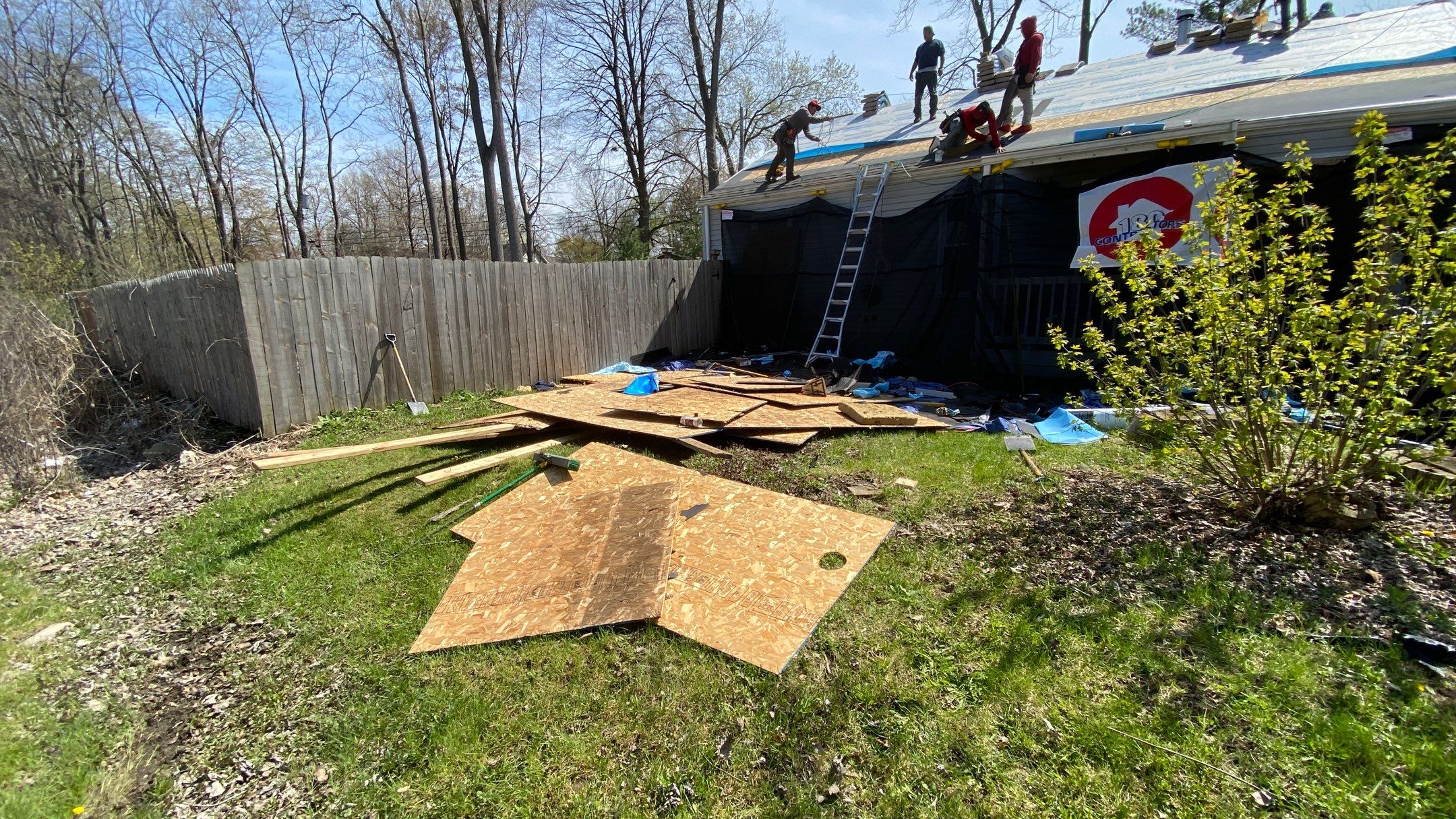 Roof Replacement using CertainTeed Landmark by 180 Contractors