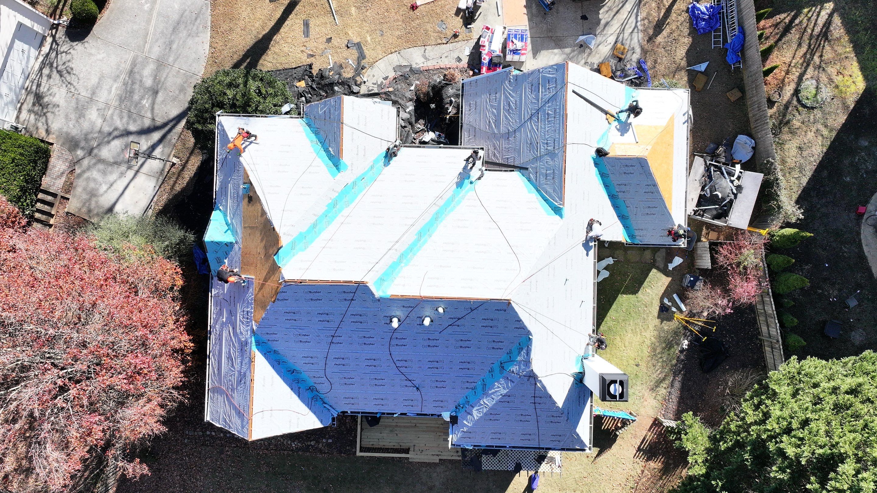 GAF Timberline HDZ in Charcoal by Element Pros Roofing, LLC