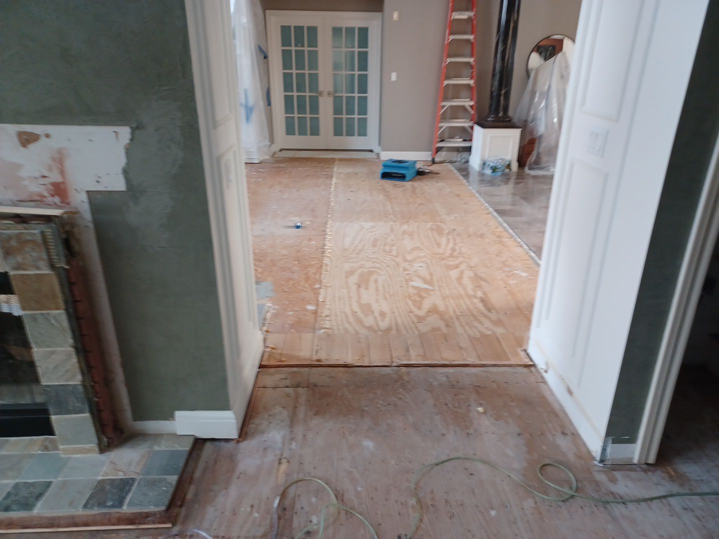 Project in Commerce Charter Twp by EzDry Water Mitigation & Property Restoration