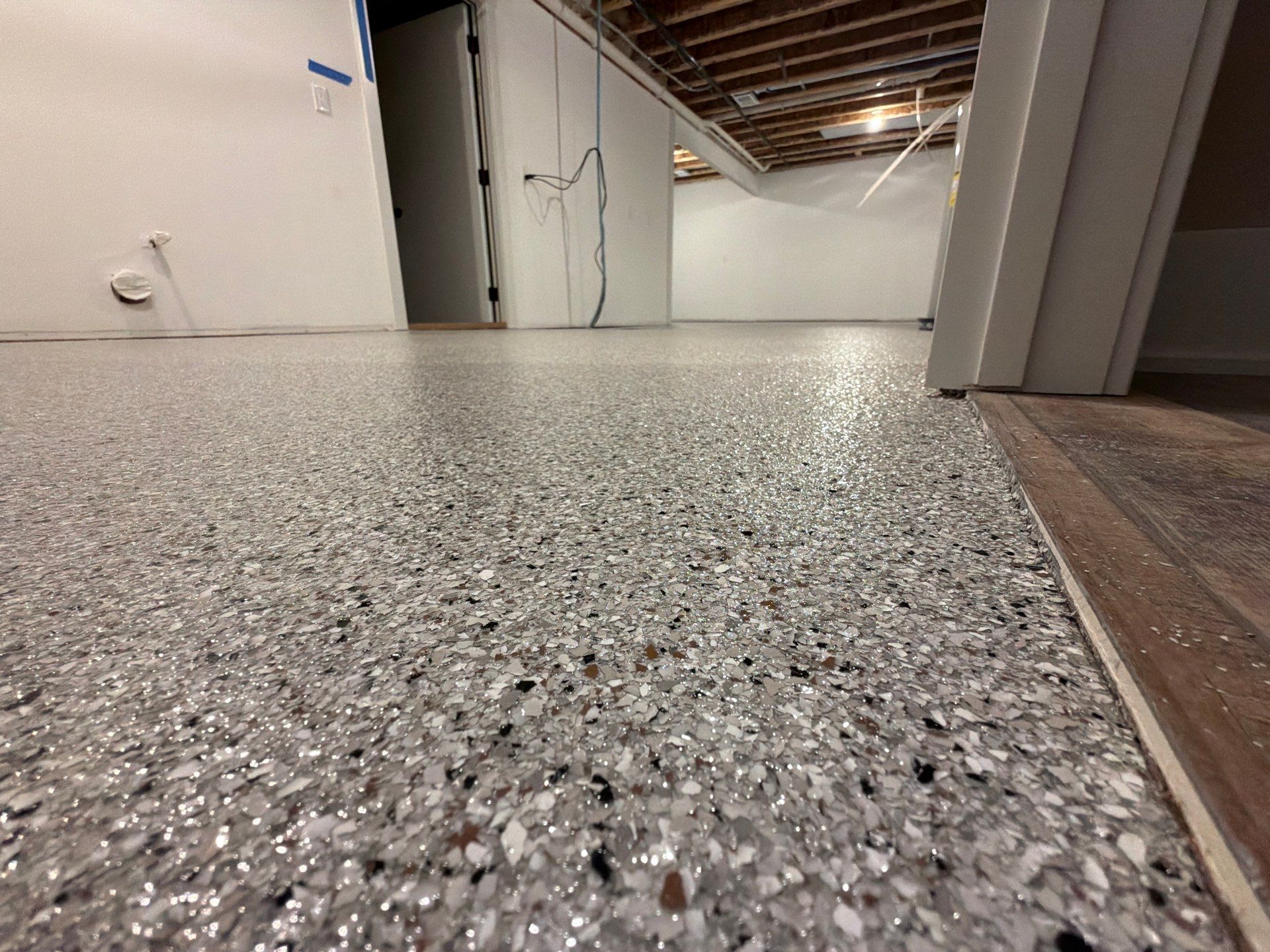 Garage & Basement Epoxy Floor Coating | Whitehall, Michigan by Gordon Painting