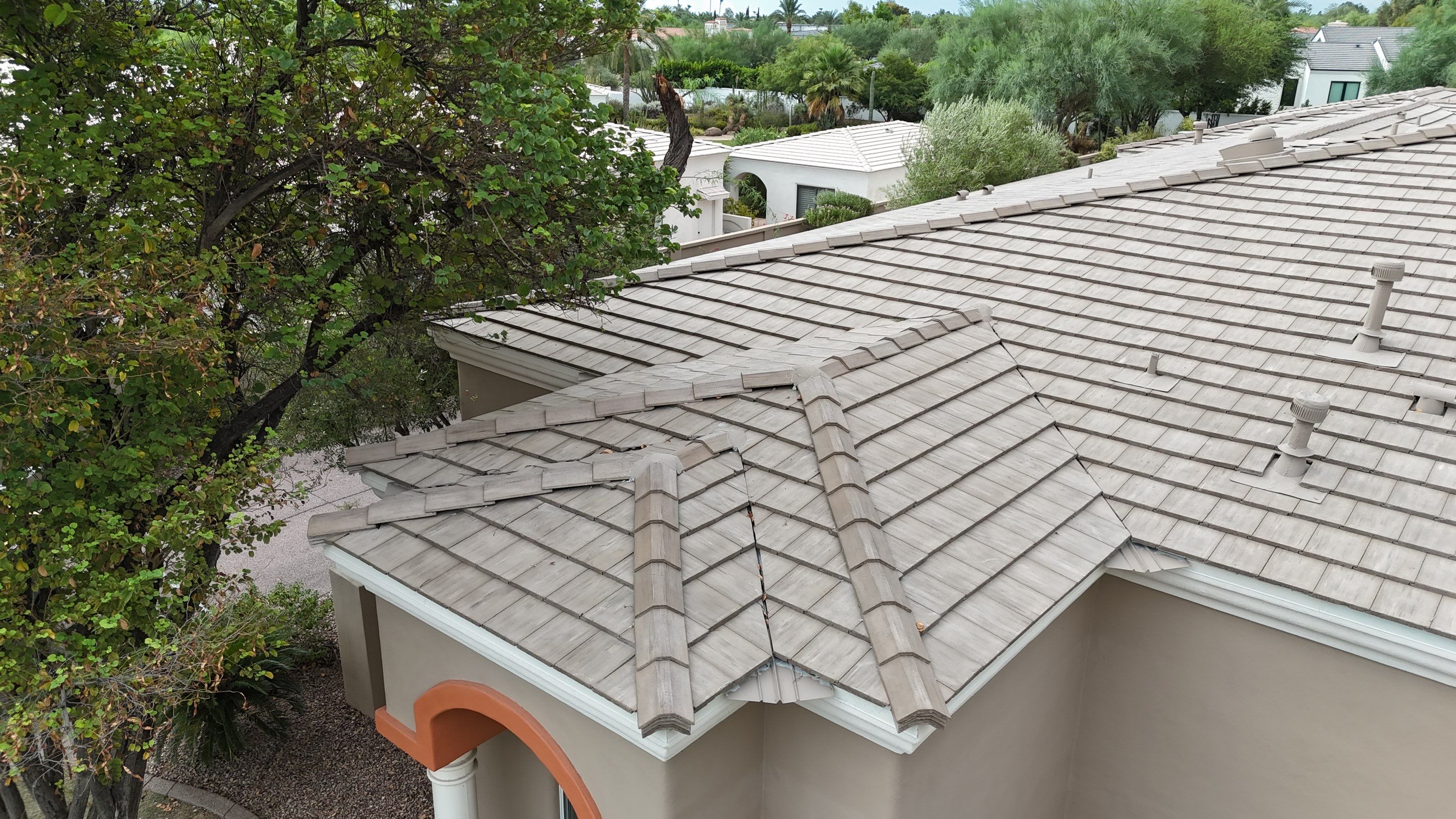 Project in Paradise Valley, AZ by Saint Roofing