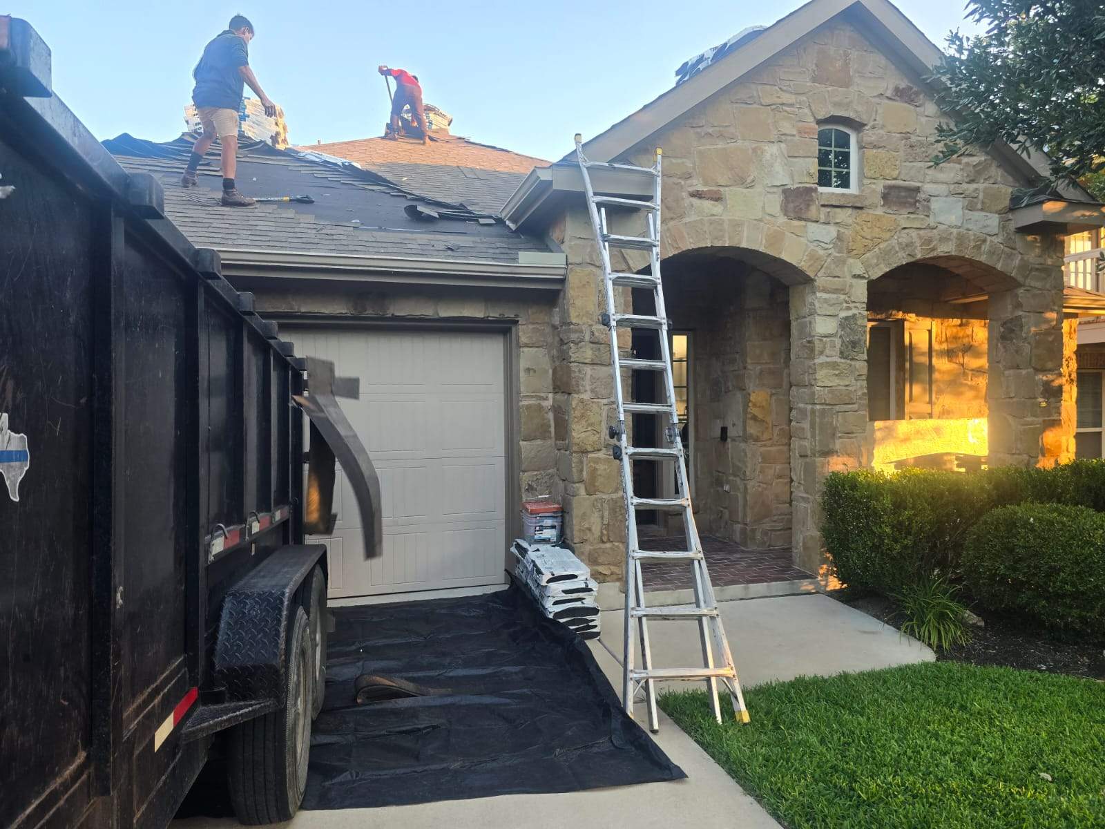 Comprehensive Residential Roofing Replacement and Gutter Restoration in Round Rock by Caliber Restoration LLC