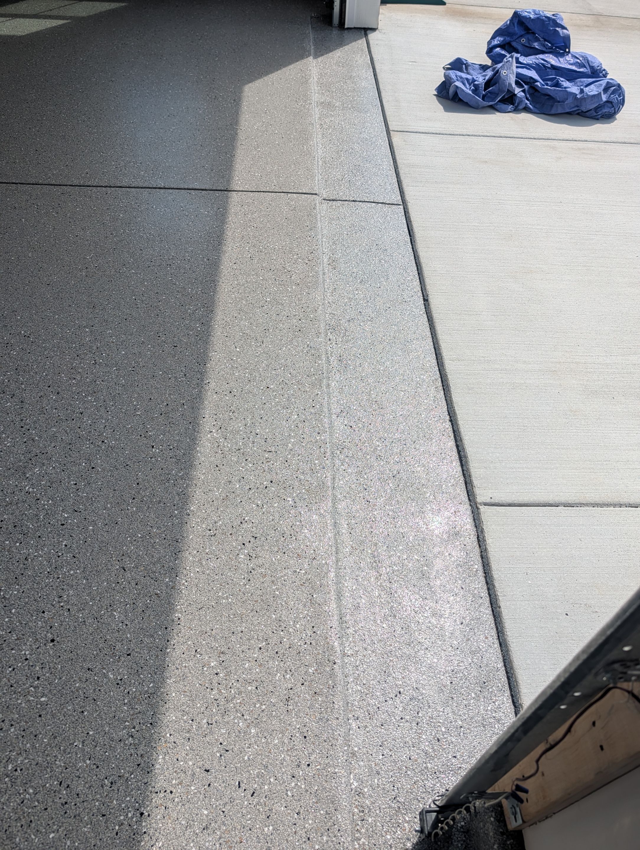 Garage Floor Coating using Shale by My Garage Floor Guys