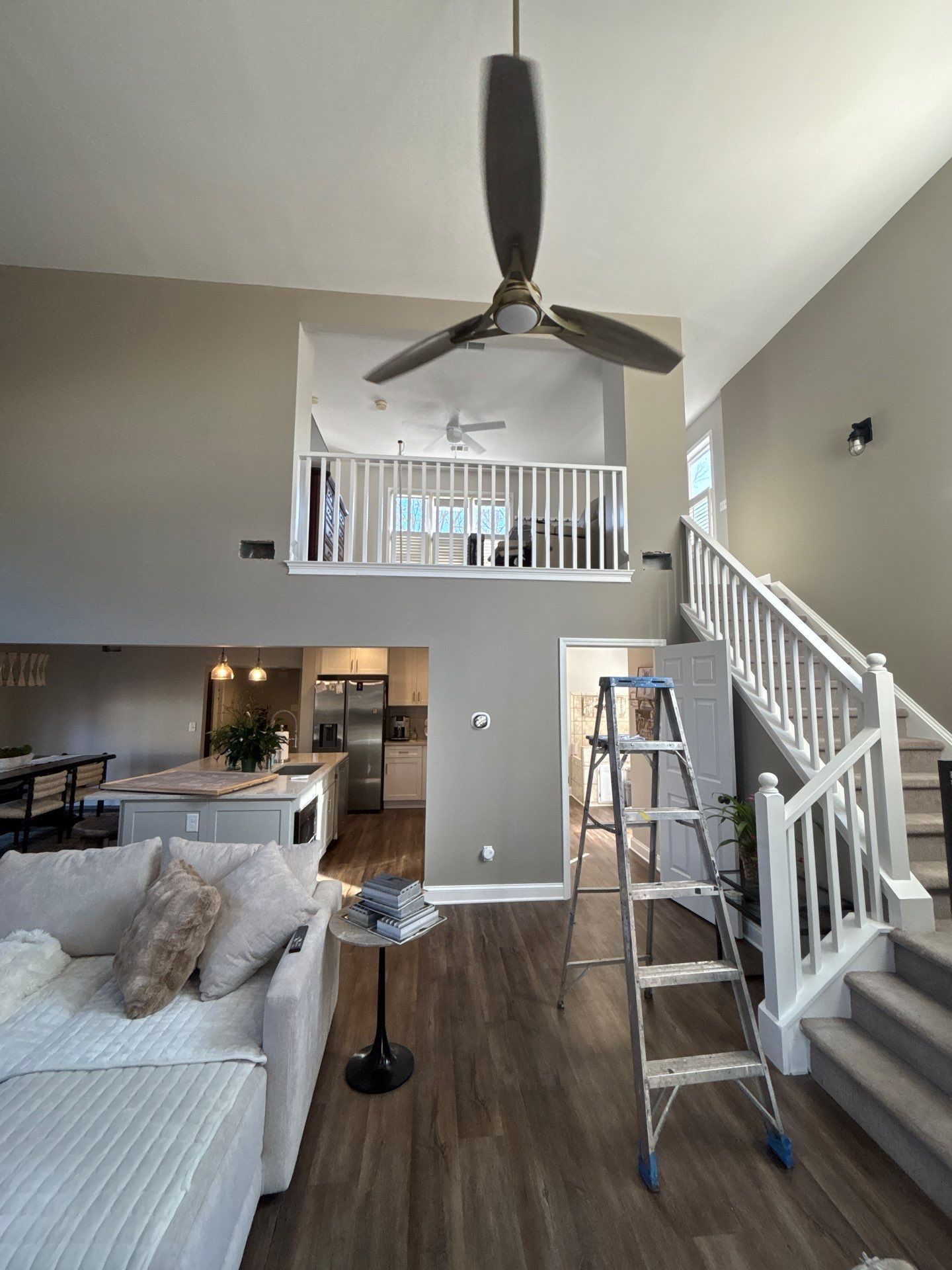 Interior Remodel for lake house in Cumming by Five Star Painting