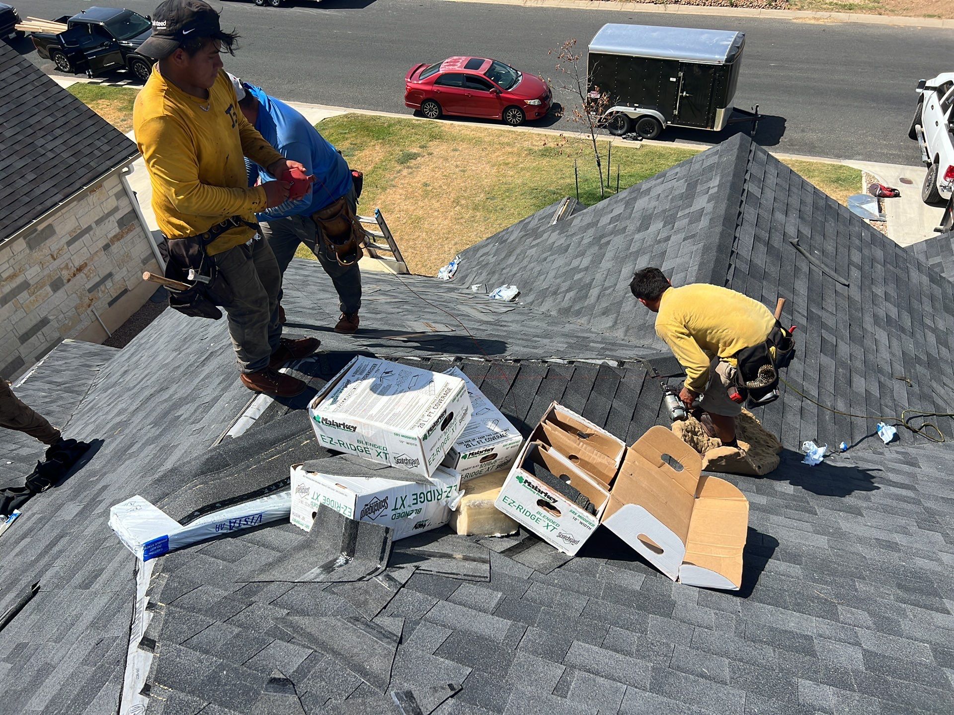 Fredericksburg Residential Roof Replacement and Custom Cedar Privacy Fence by Caliber Restoration LLC