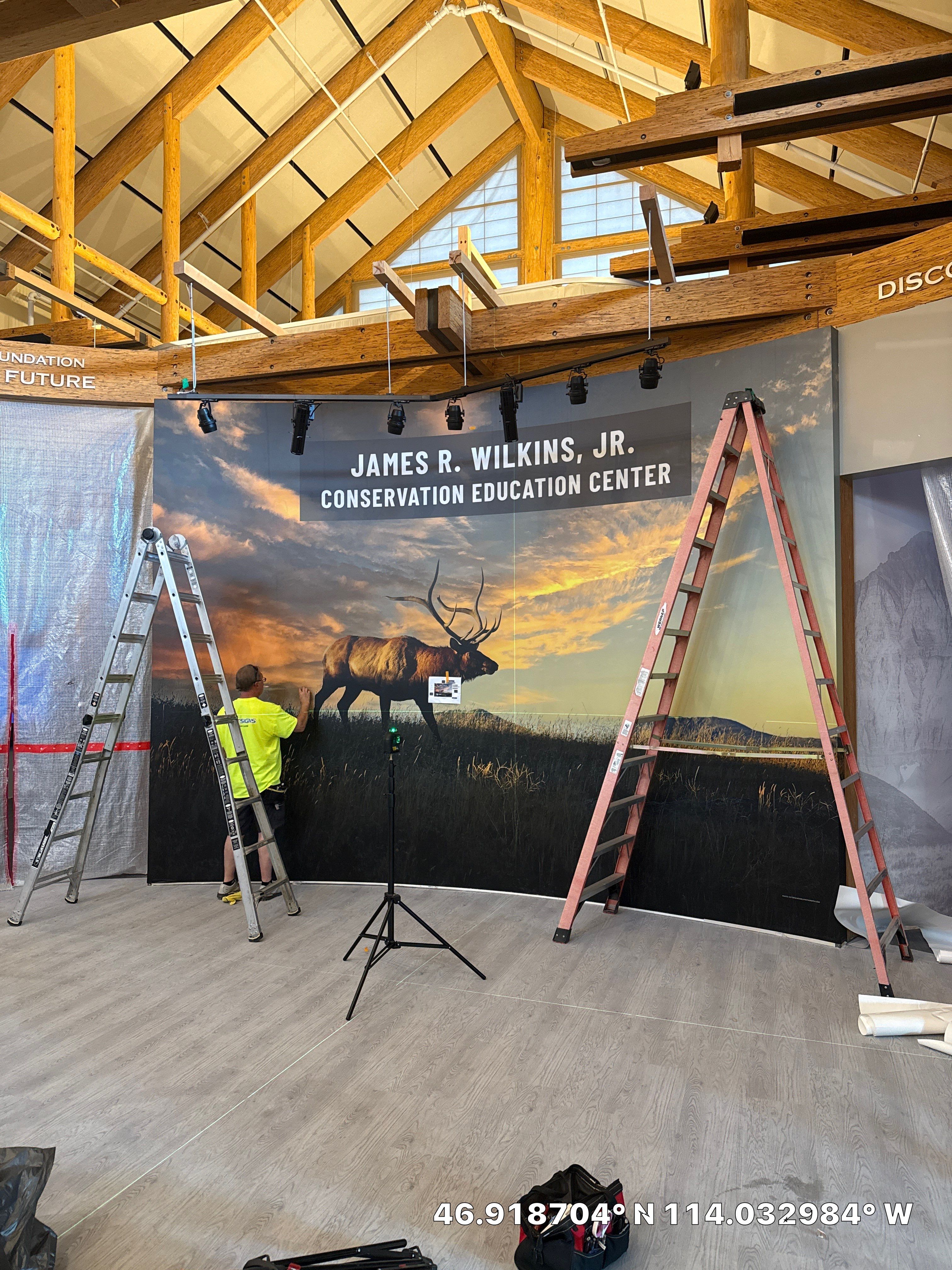 Rocky Mountain Elk Foundation Wall Mural  by FASTSIGNS of Missoula