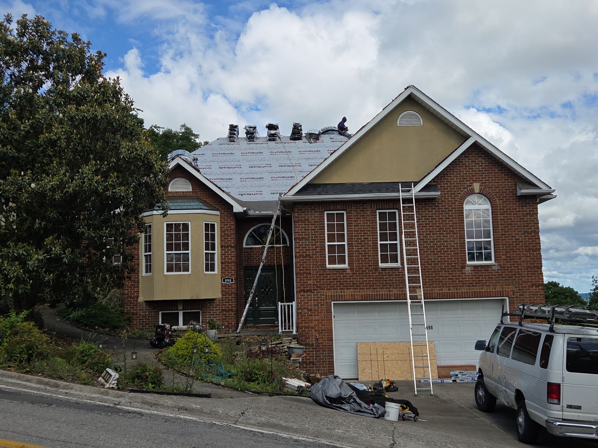 Residential Roofing Installation using Platinum Shield Roofing System from Mr. Roofer by Mr. Roofer