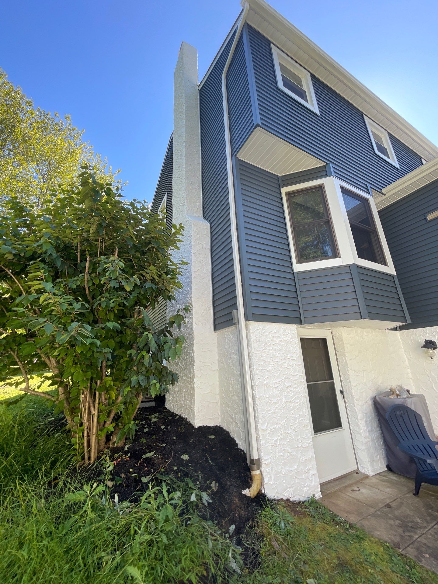 Exterior Stucco and Trim Refresh in Yardley by Groovy Hues
