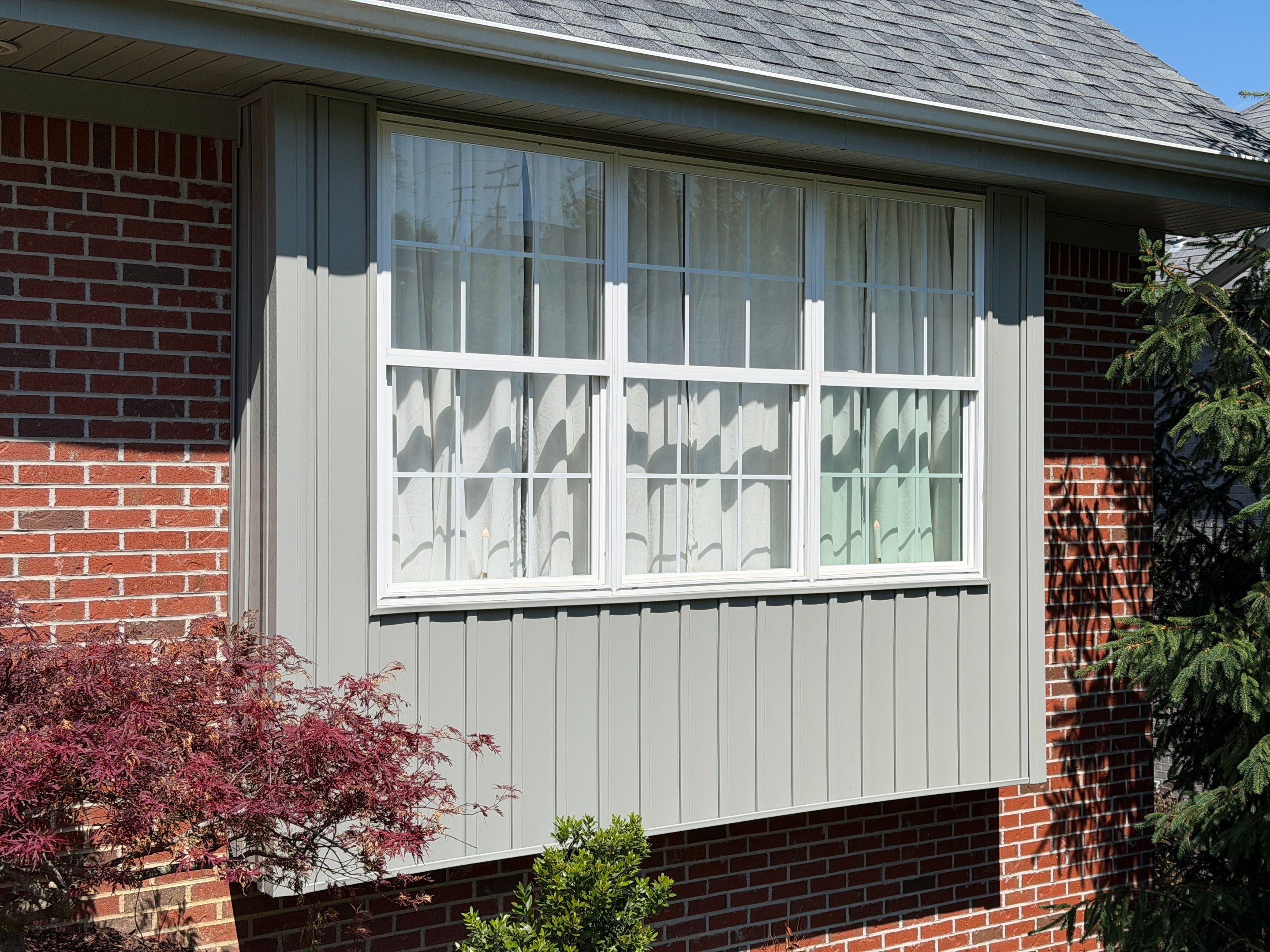 Mastic Board and Batten in Scottish Thistle by Ideal Siding Pittsburgh