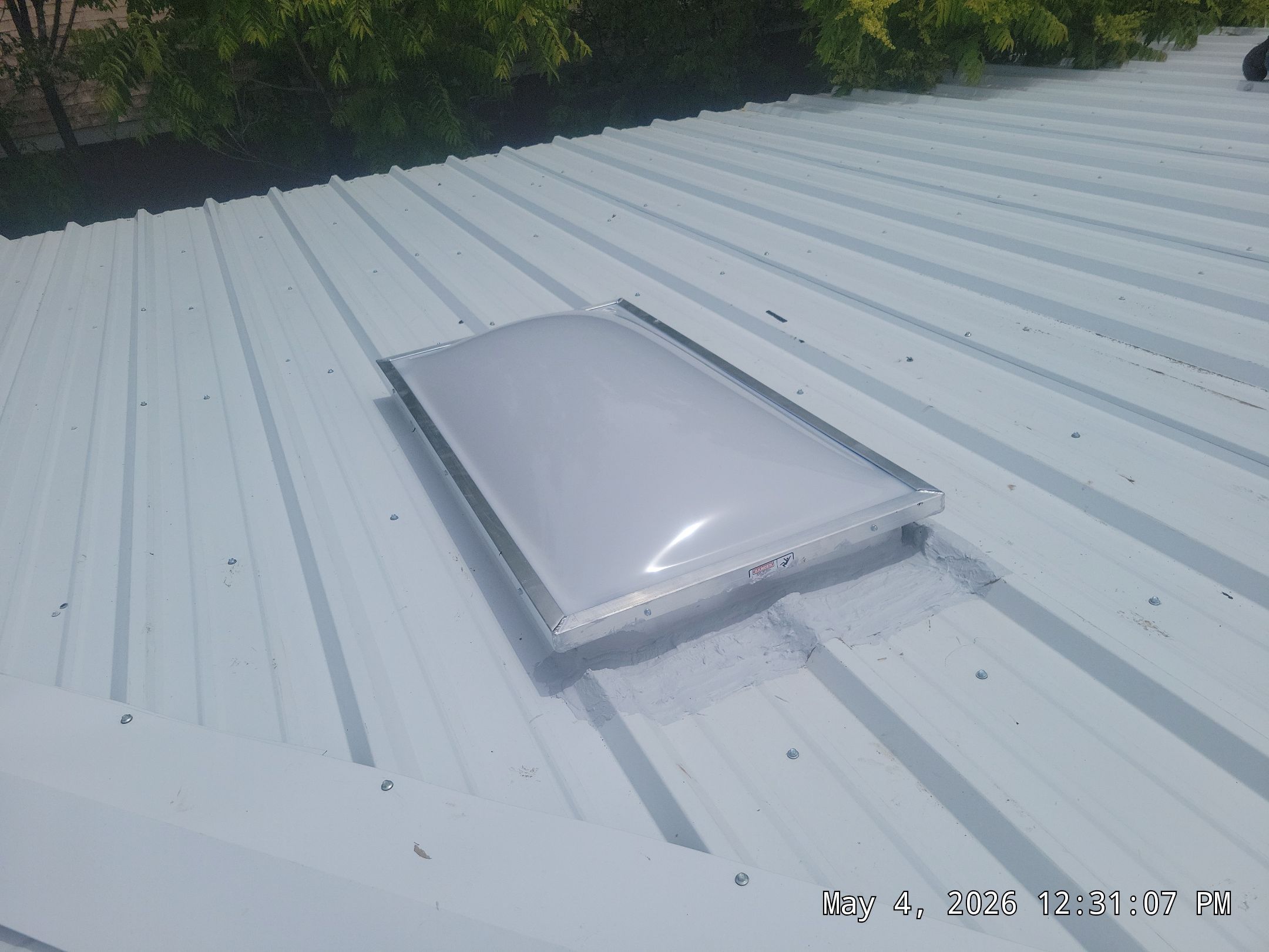 Residential Metal Roof Repair and Skylight Installation in Albuquerque by Doyle Roof Masters Inc
