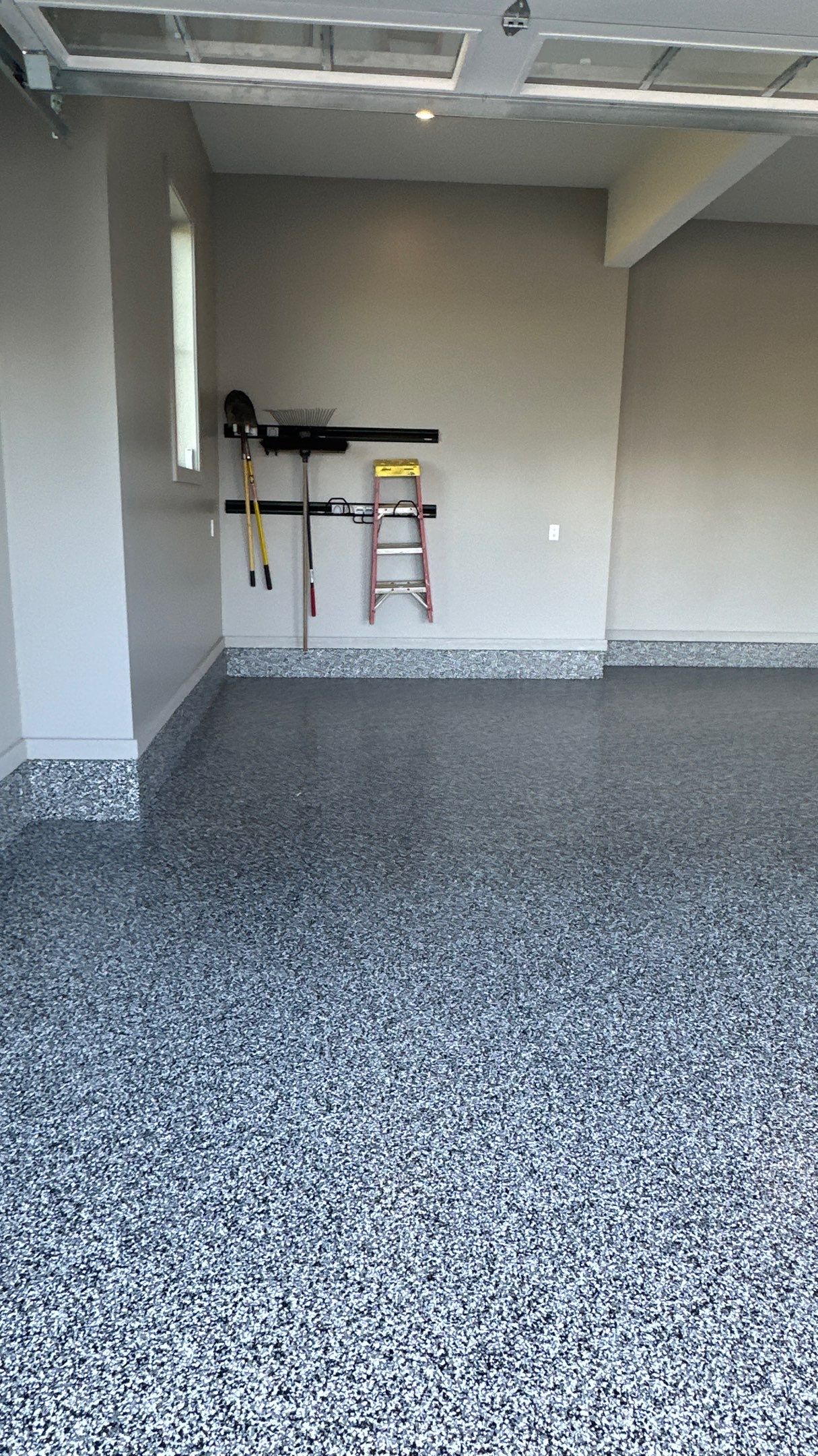 Mark L. transformed his garage with a new flake floor by Banner Garage