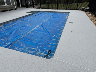 Pool Deck & Sidewalk using Quicksand & Obsidian