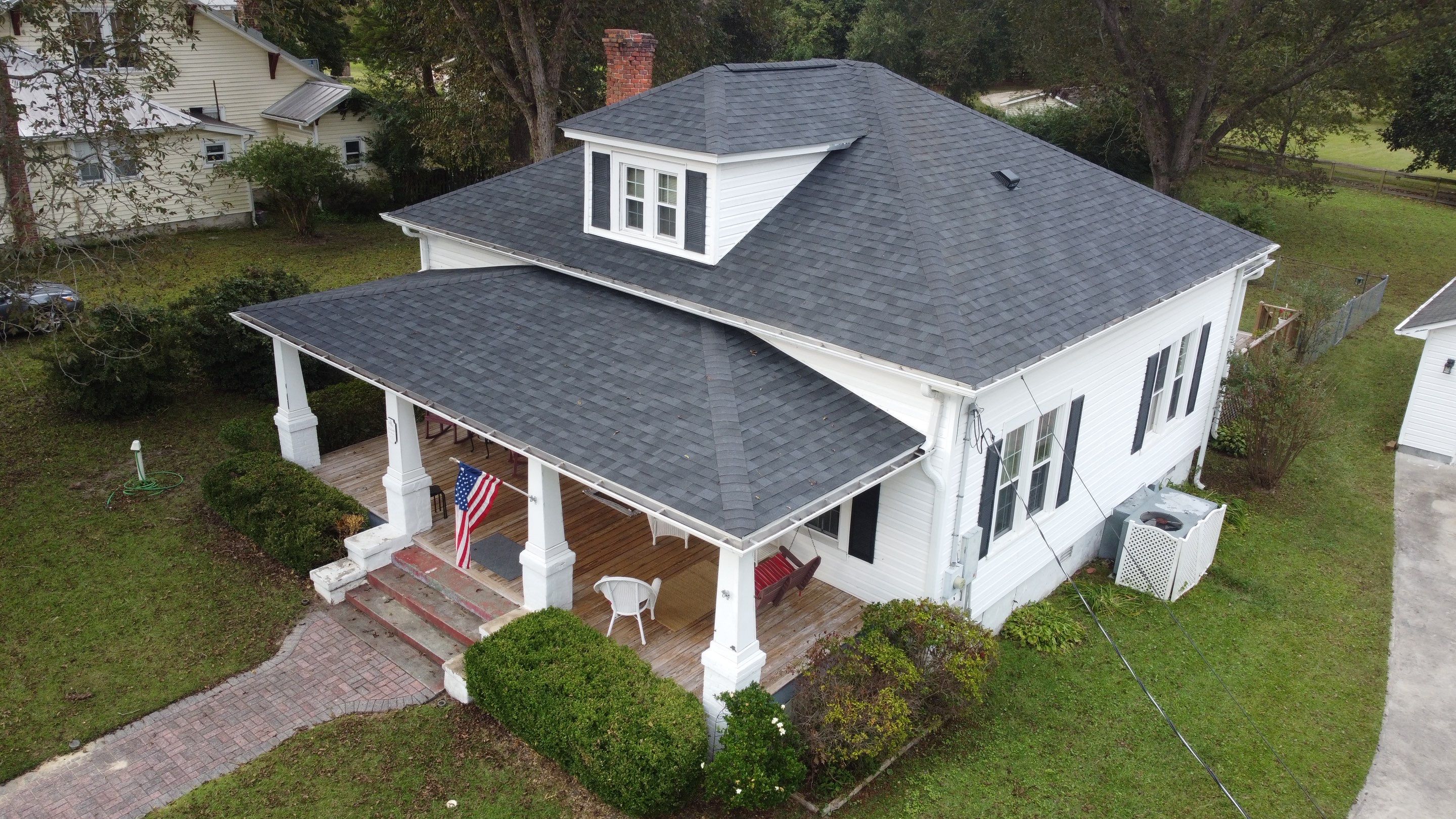 Full Roof Replacment at Richlands Historic Home by Life Construction