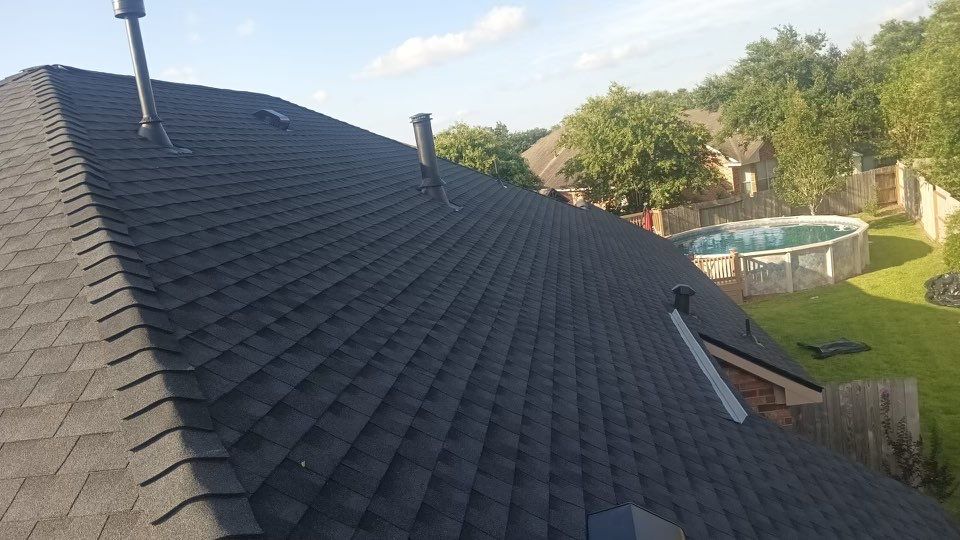 Residential Roof Replacement using GAF HDZ - Charcoal shingles by Elite Roofing LLC