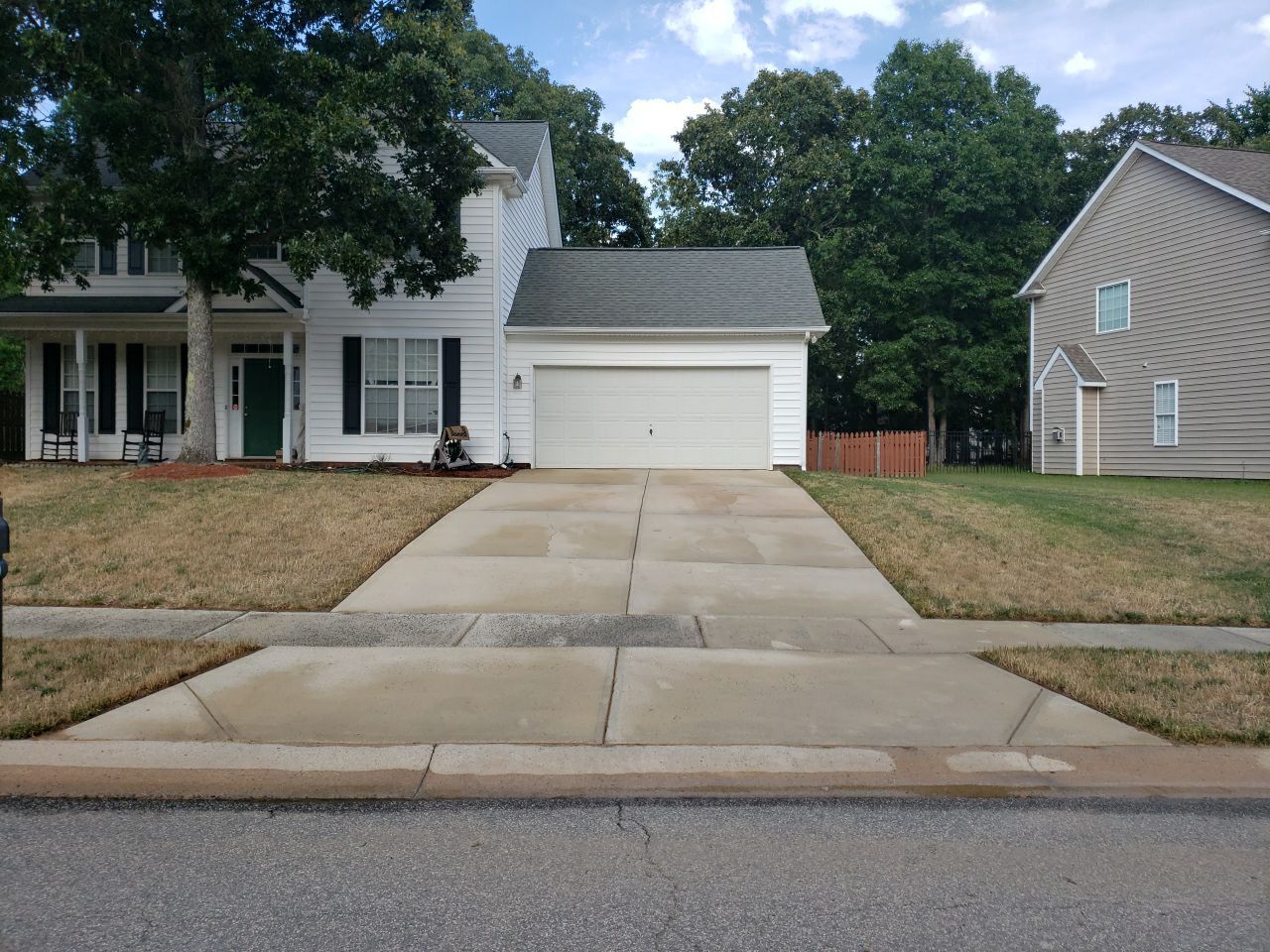 House Wash using cleaner by G&H Home Tech Pros LLC