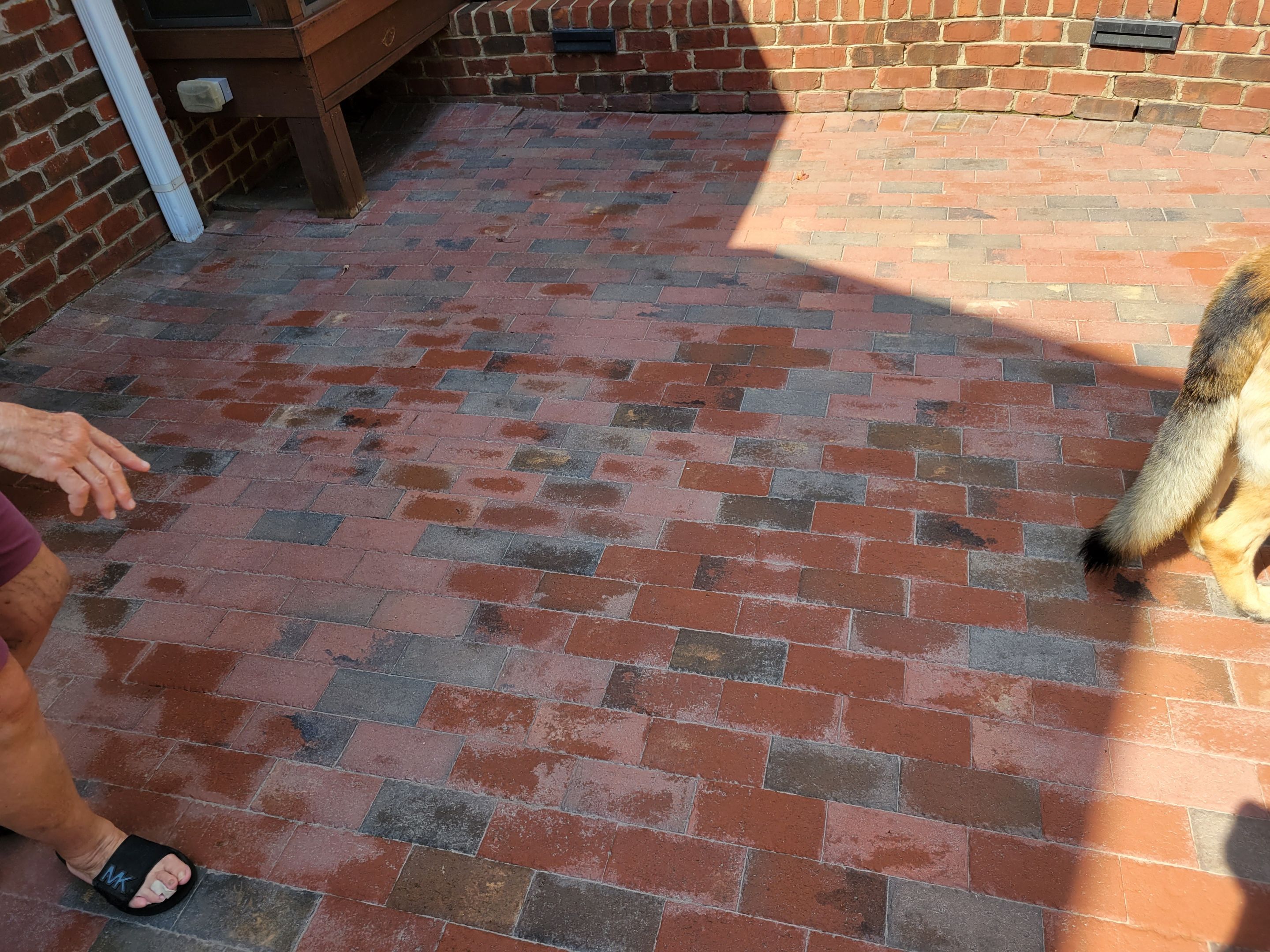 Pavers using Concrete Sealant by DuraSeal
