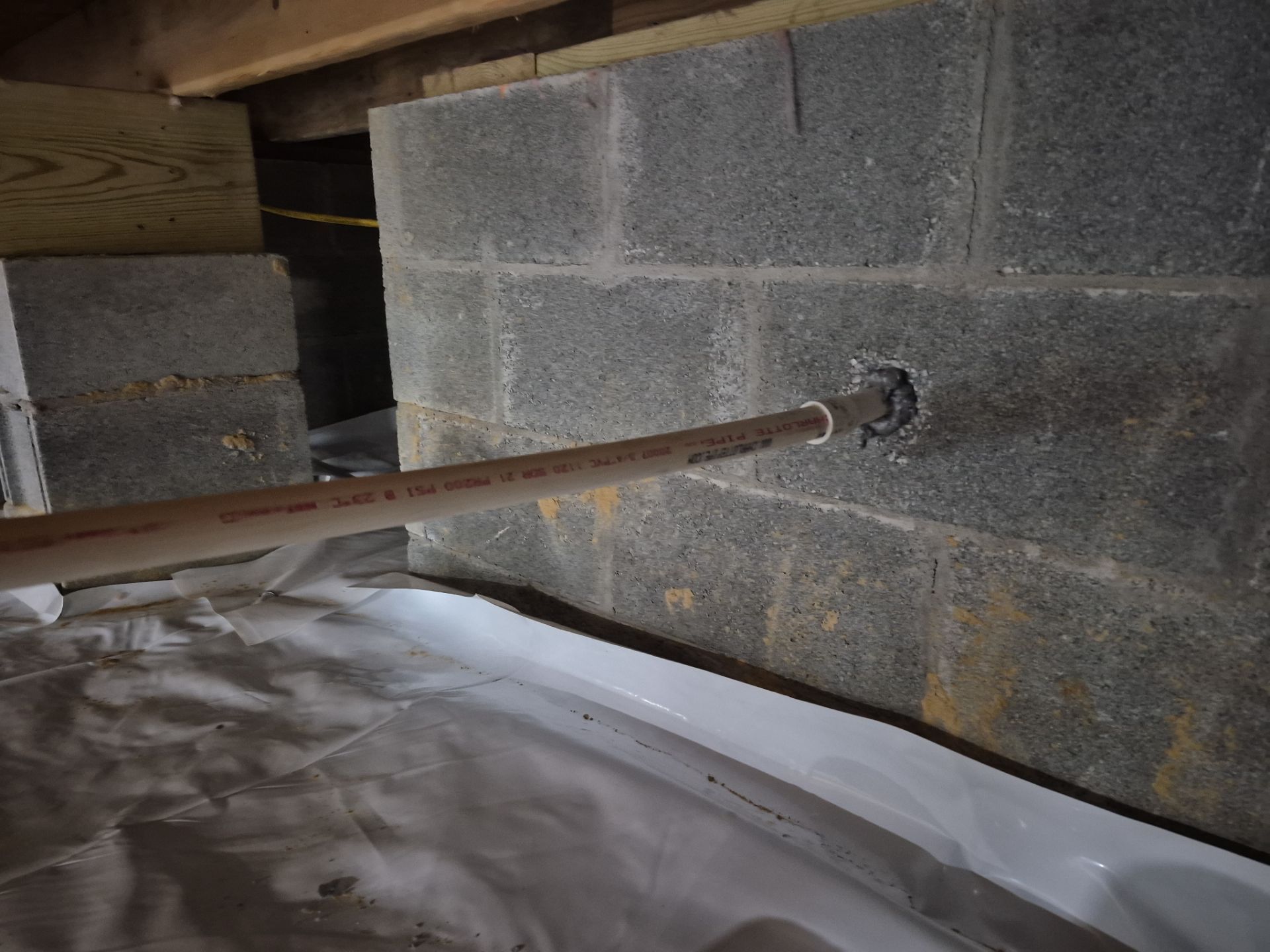 Project in Suffolk by Patriot Crawl Space Repairs
