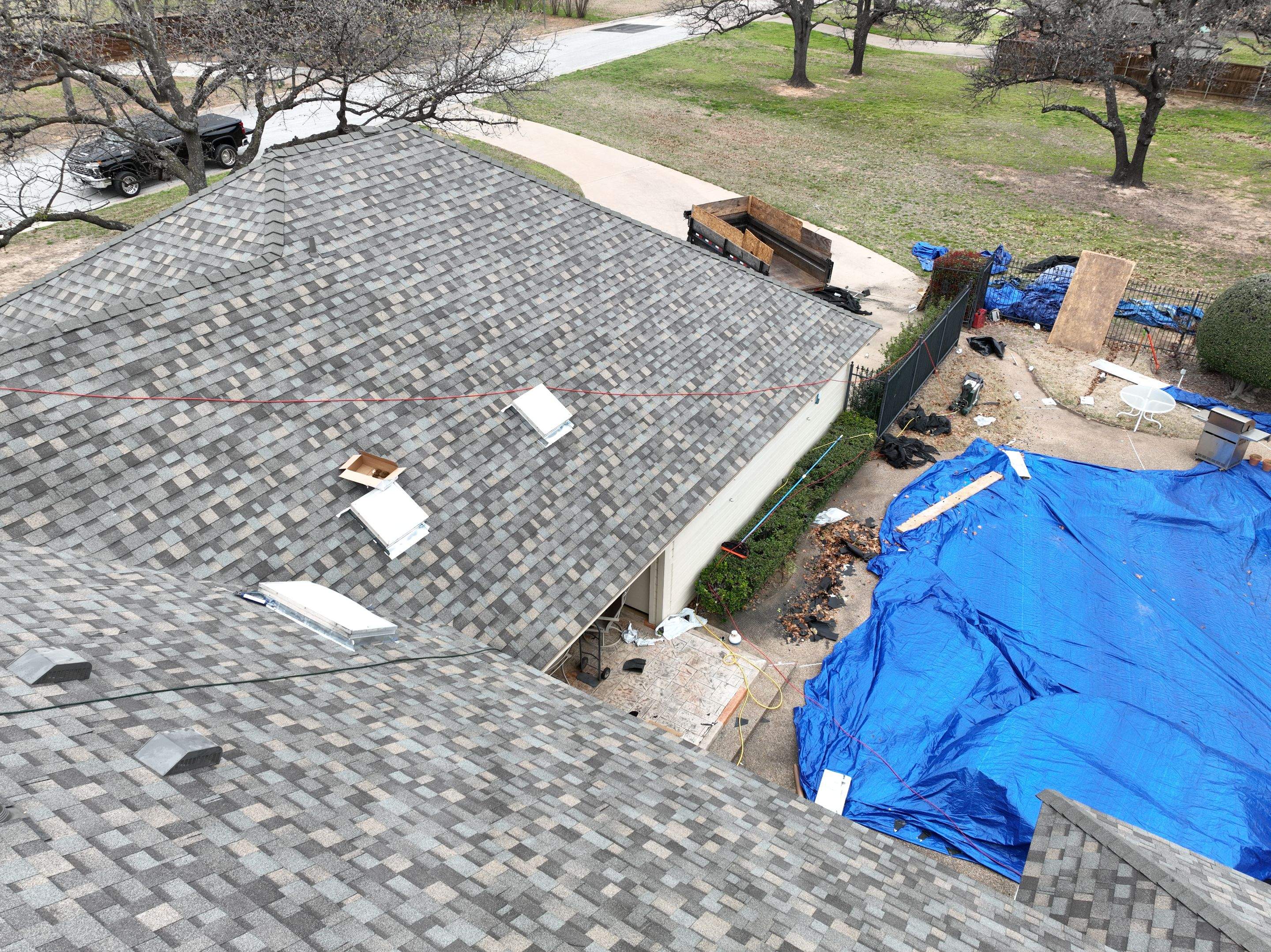 Residential Roofing Installation using Iko Nordic by Becker Roofing and Exteriors