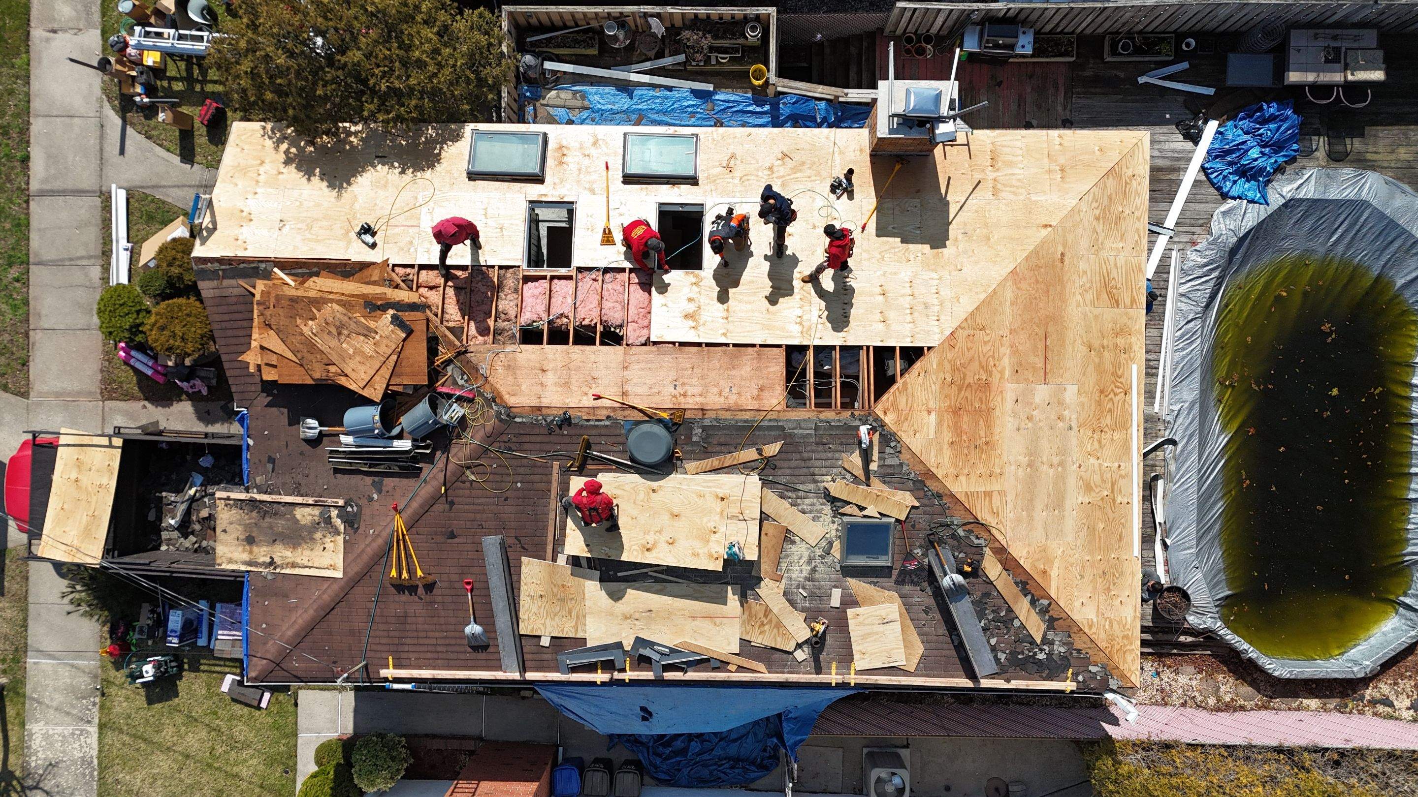 Roof Project in Staten Island, NY. by All State Home Improvement Inc.