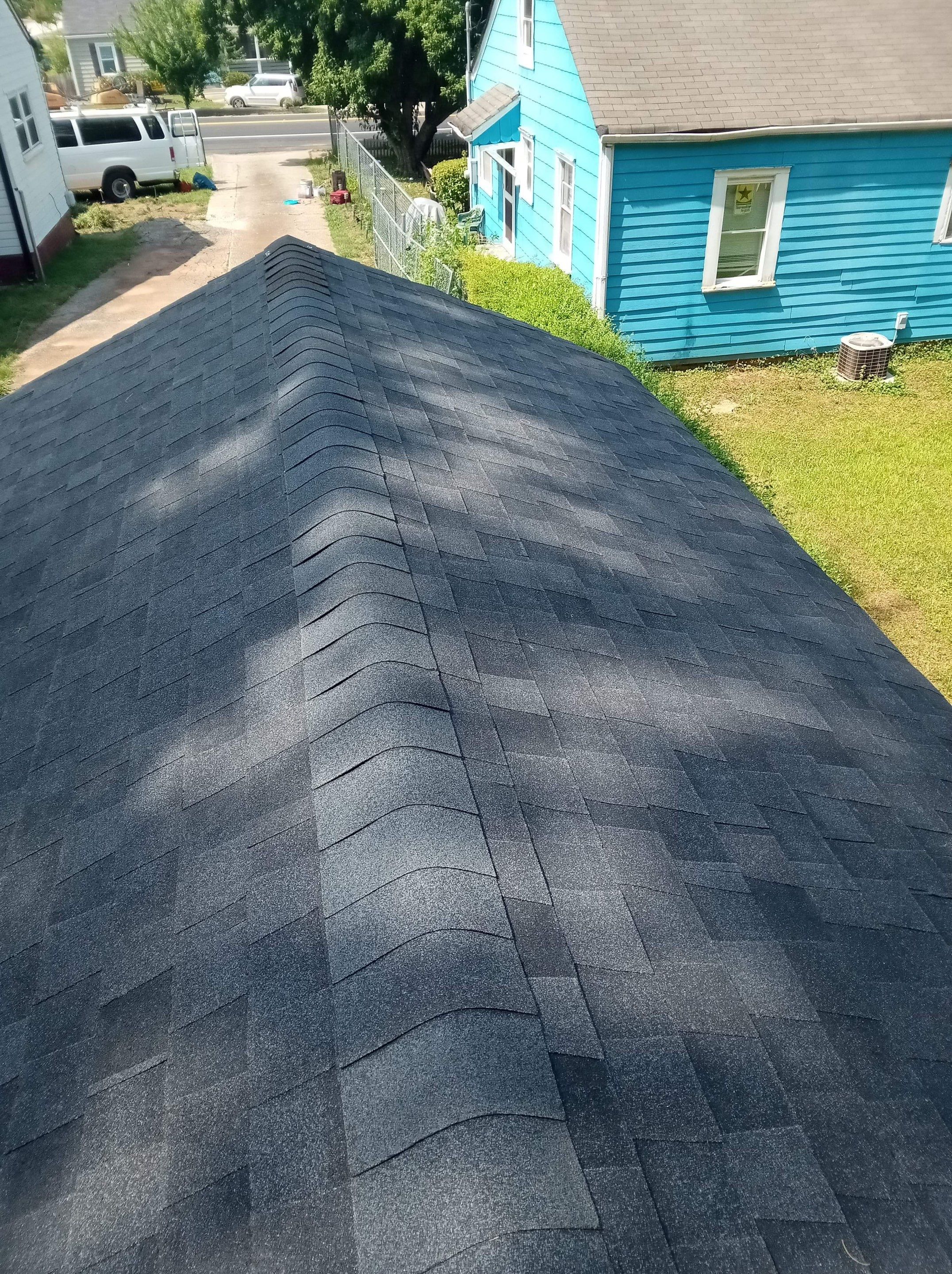 NEW roof, ALL NEW decking, and ALL NEW gutters by Nailed It Roofing & Remodeling LLC
