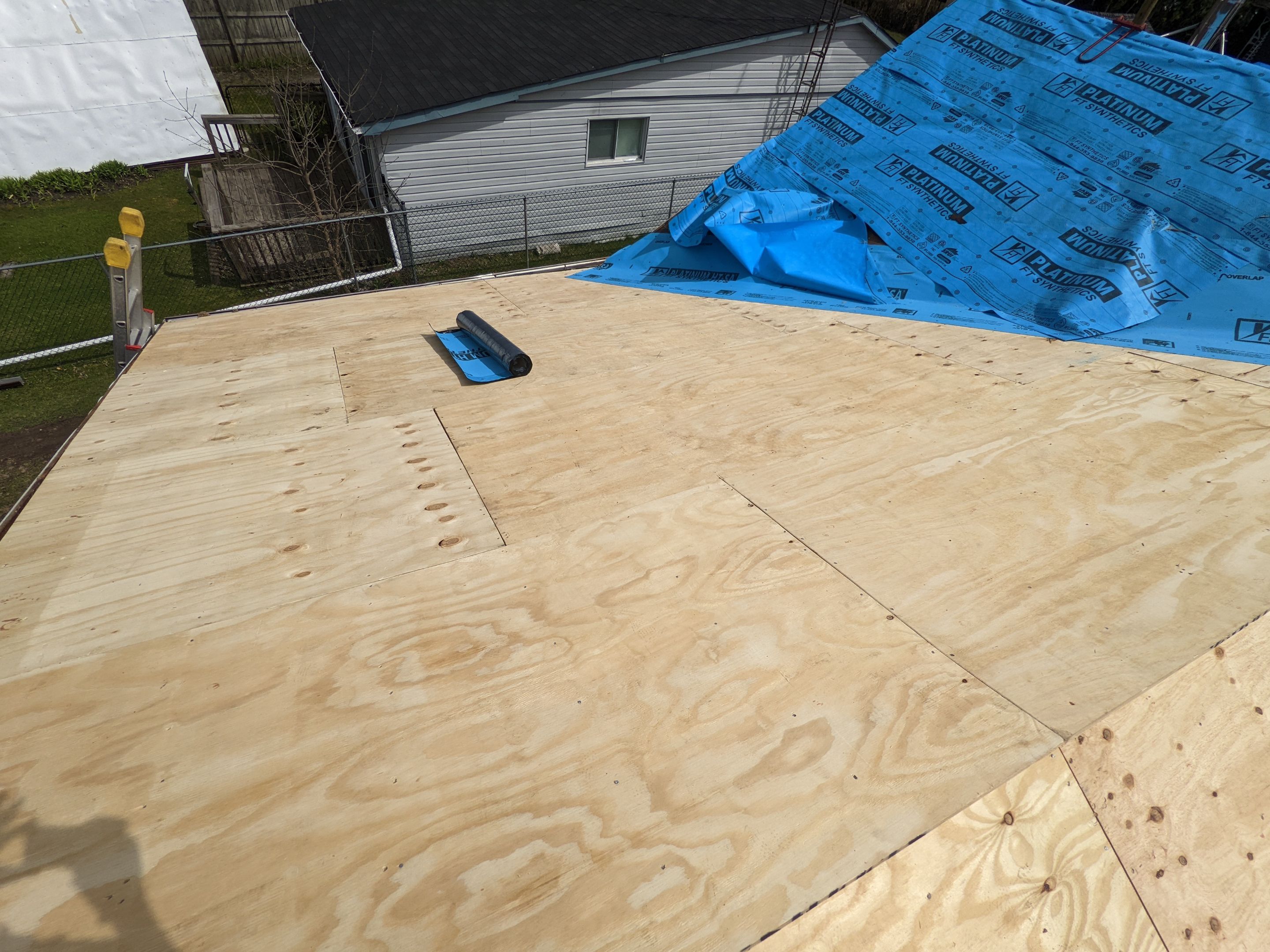 Residential Roofing Installation using 16" Standing Seam Panels by Jay Carter Roofing & Sheet Metal