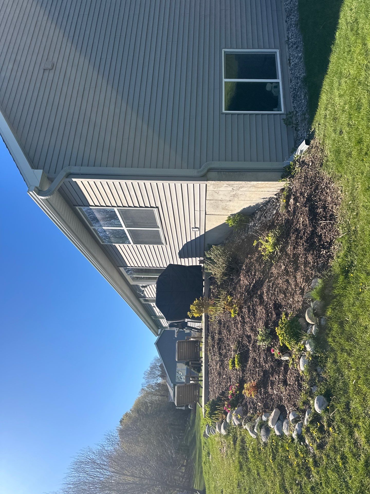 Gutter and Downspout Installation for Traverse City Residential Home by Rainbow Seamless Systems