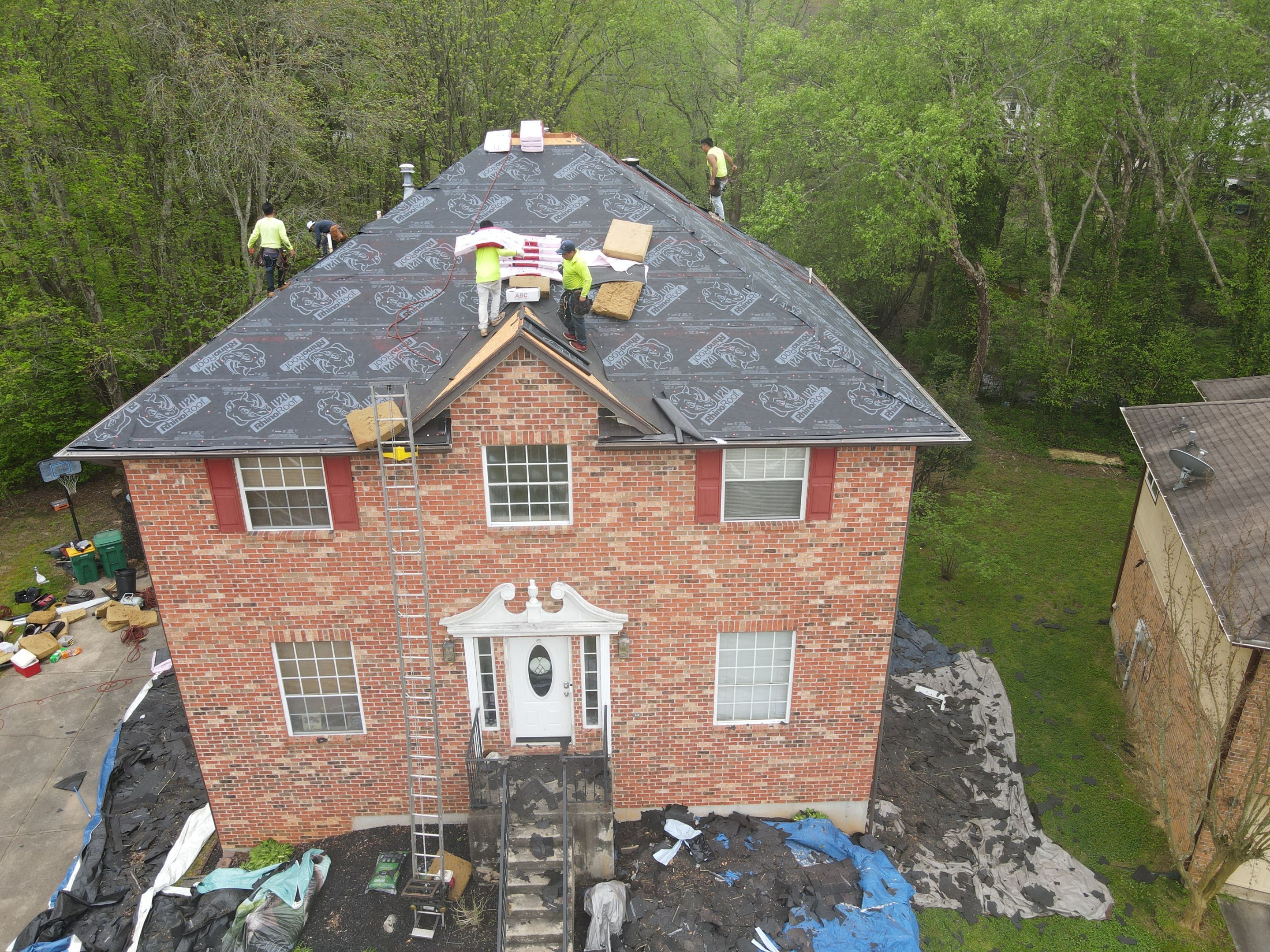 Residential Roofing Installation using Owens Corning by Inspector Roofing and Restoration