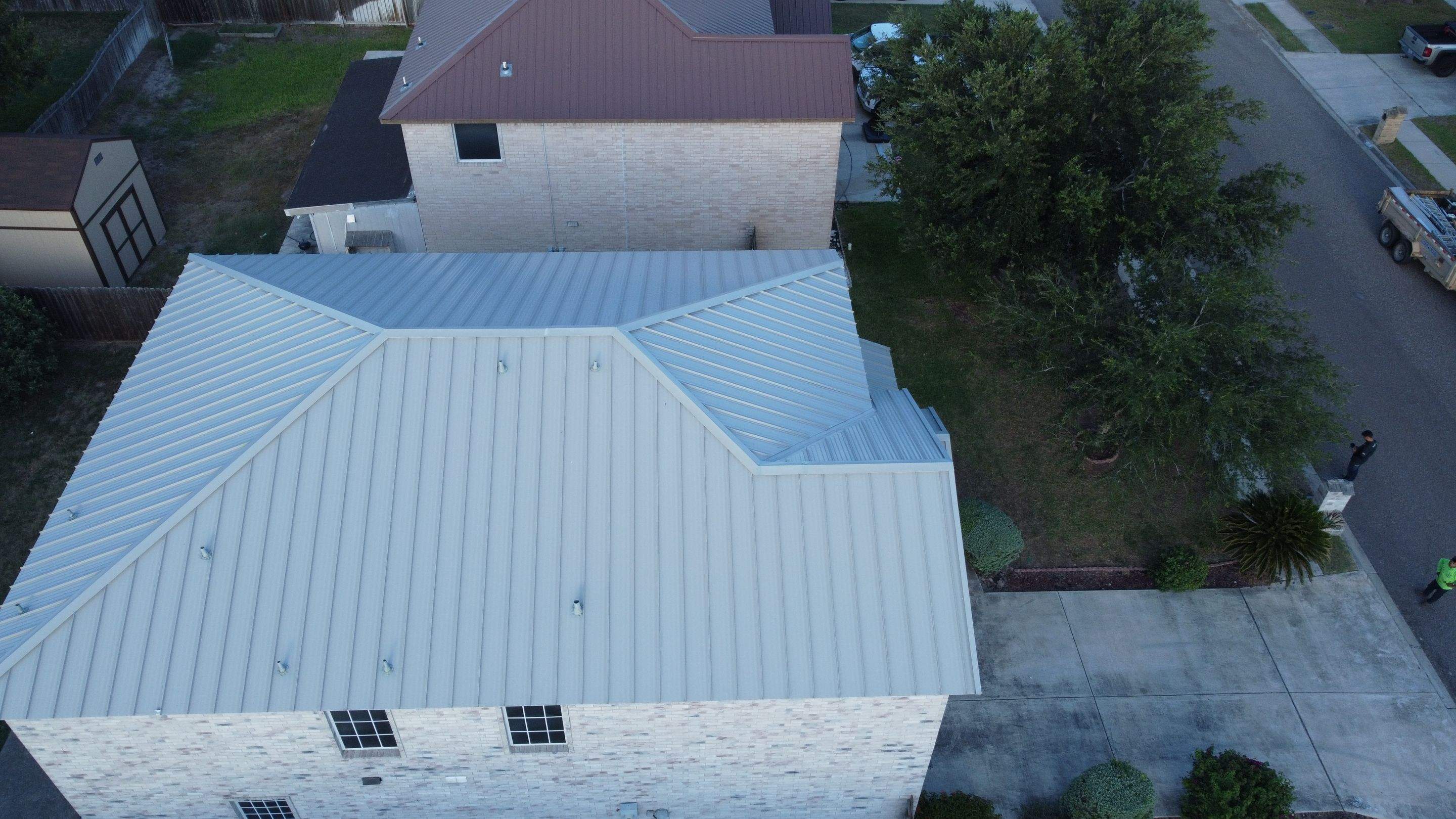 Project in Edinburg by Marva Roofing