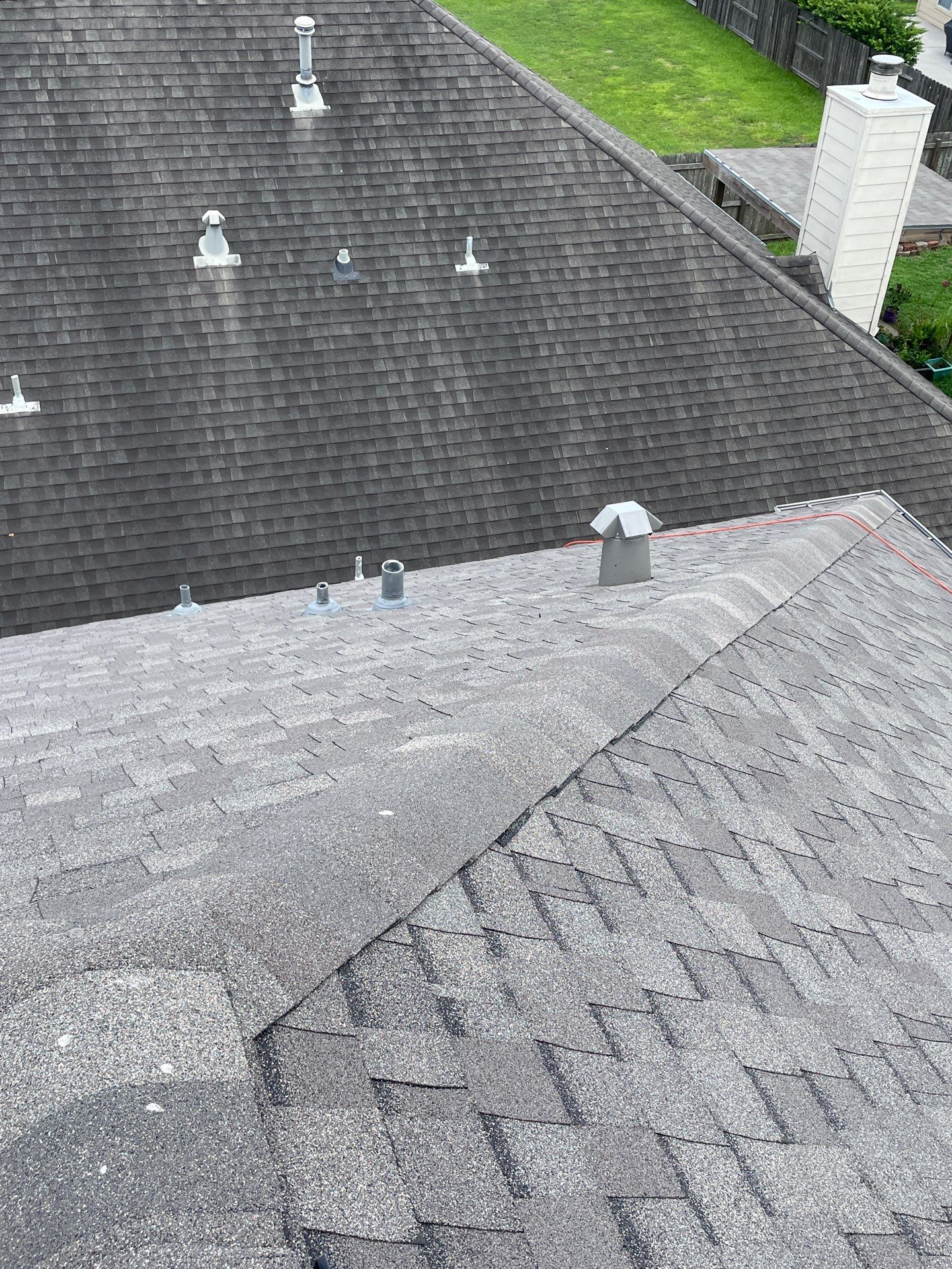 Hail Damage using Owen's Corning Duration (Lifetime) Shingles by Roof Repair Company