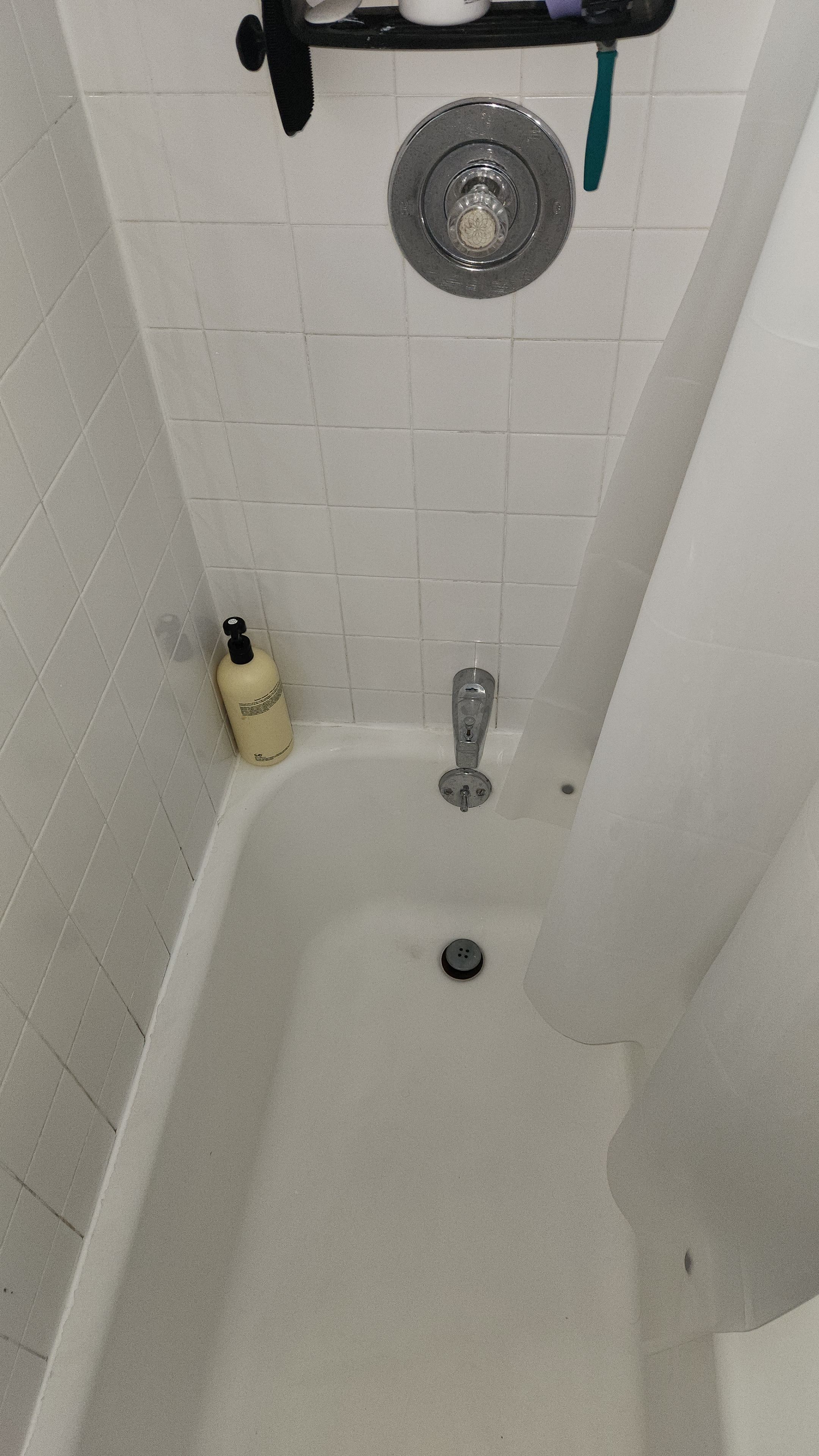Tub-to-Shower Conversion using Shower Door by The Shower Company