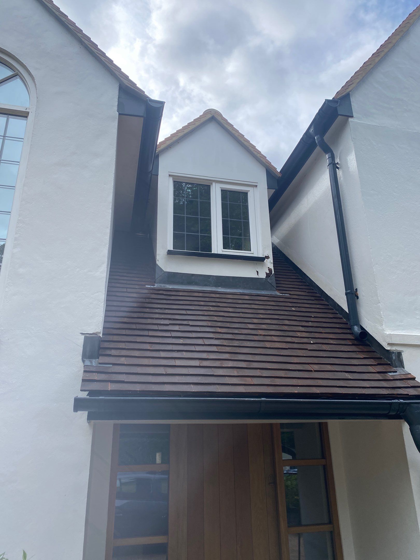 Roof And Render Clean using Honda 15lpm Low Pressure Washing Machine by Ges Exterior Cleaning ltd