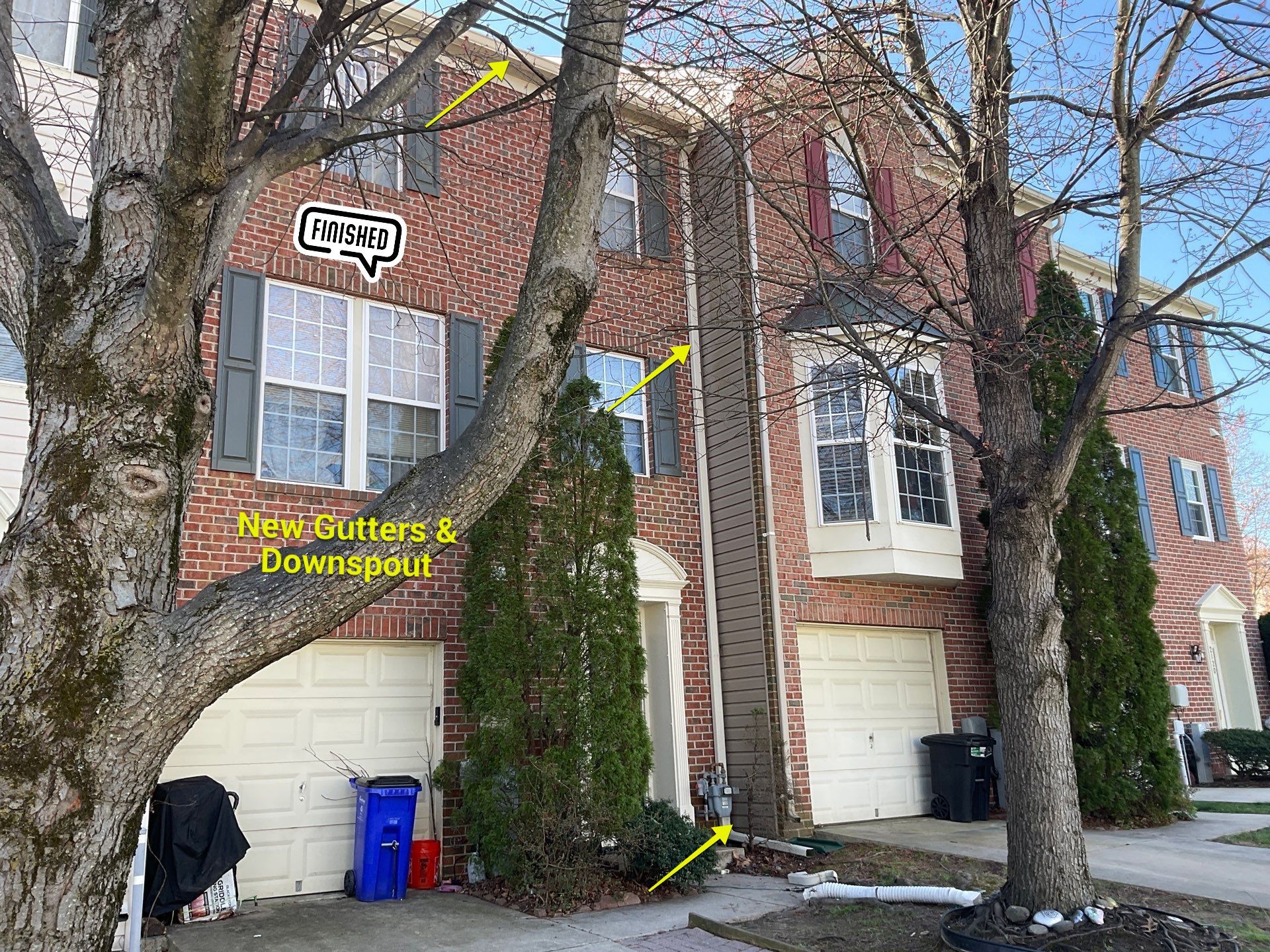 New shingle Roof an New gutters & Downspouts by Alpha Design Services
