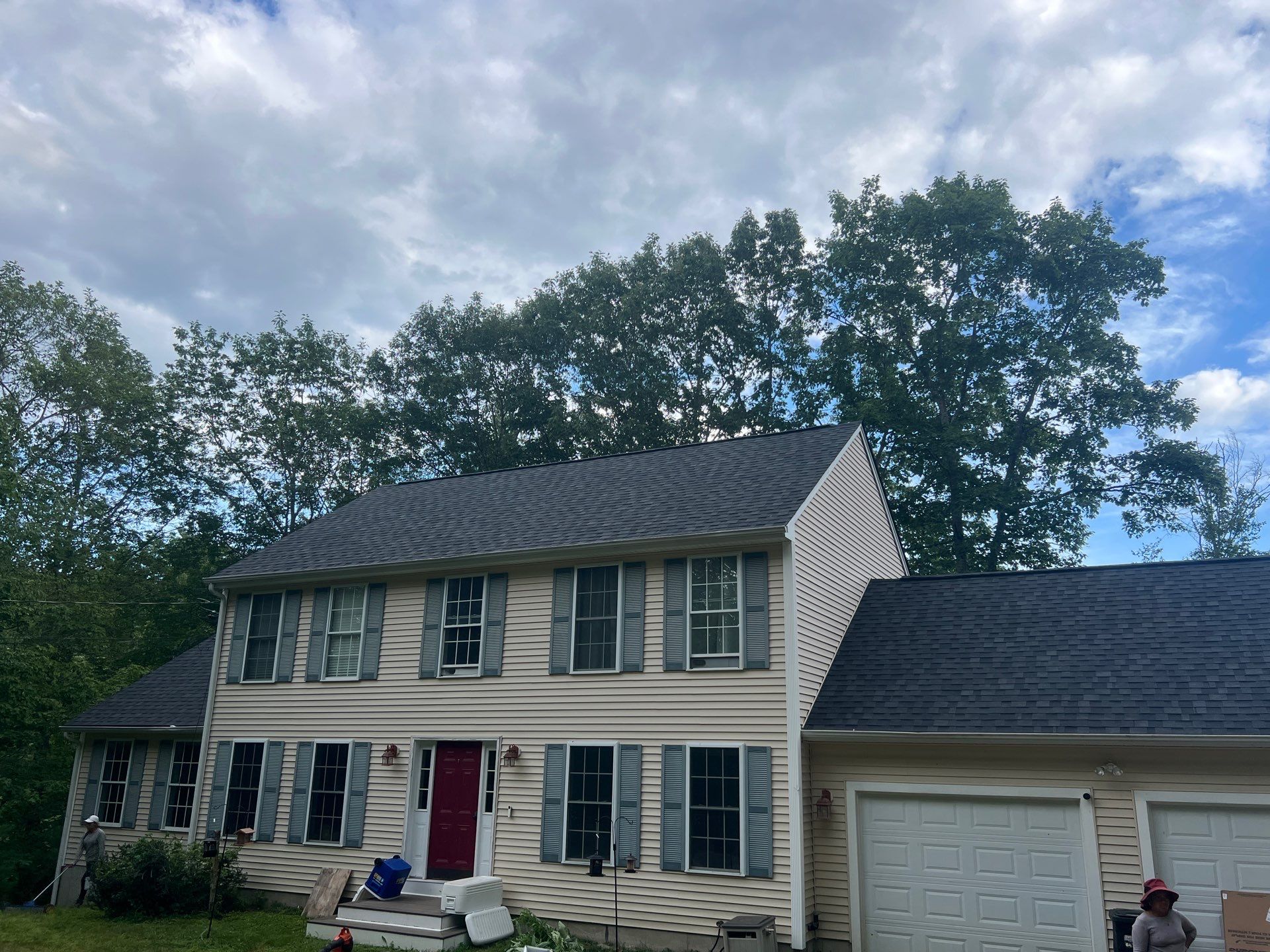 IKO Roof Installation in Deerfield, NH by Tall pine roofing
