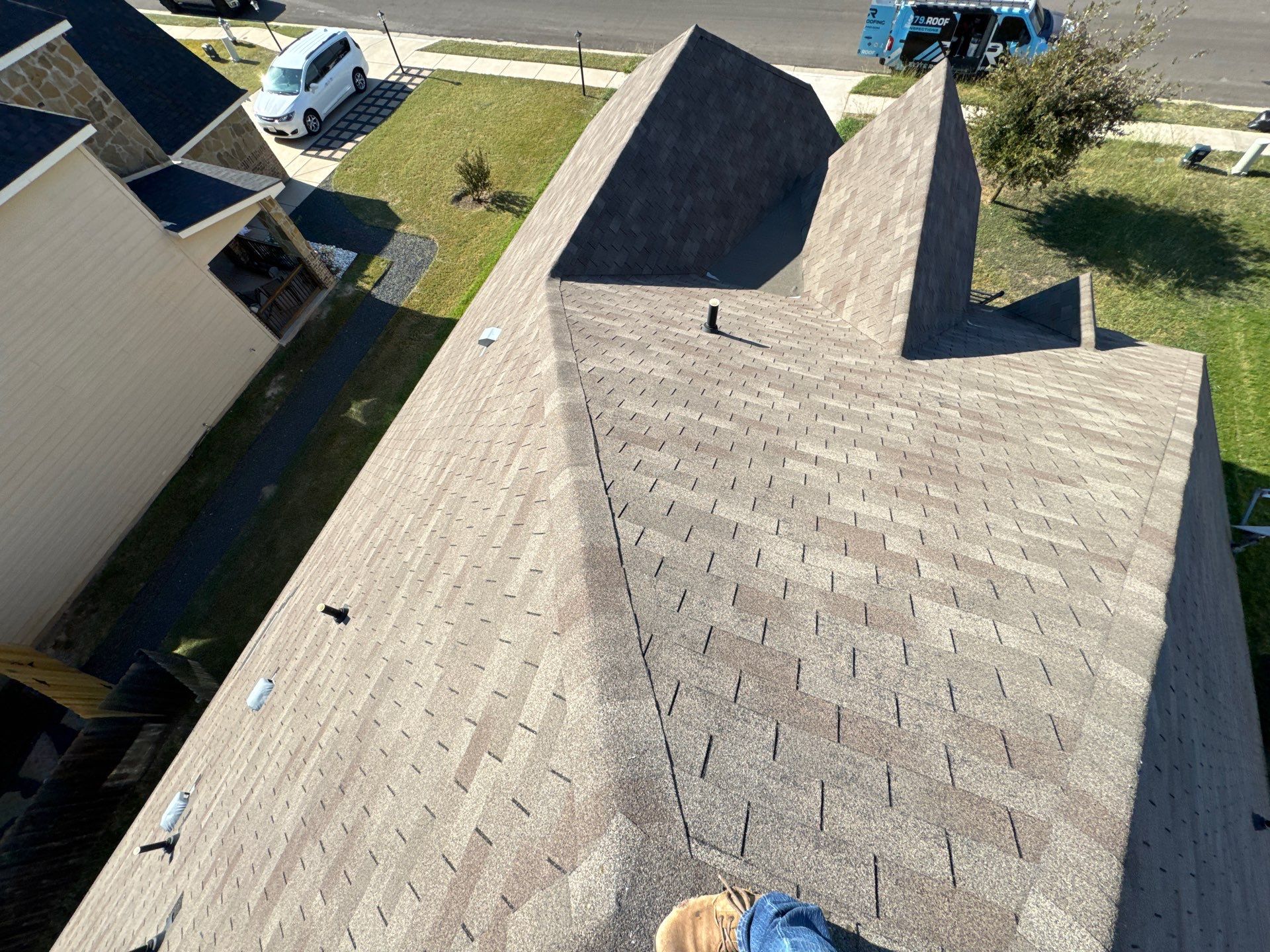 Residential Roof Replacement using GAF NATURAL SHADOW - CHARCOAL by Elite Roofing LLC