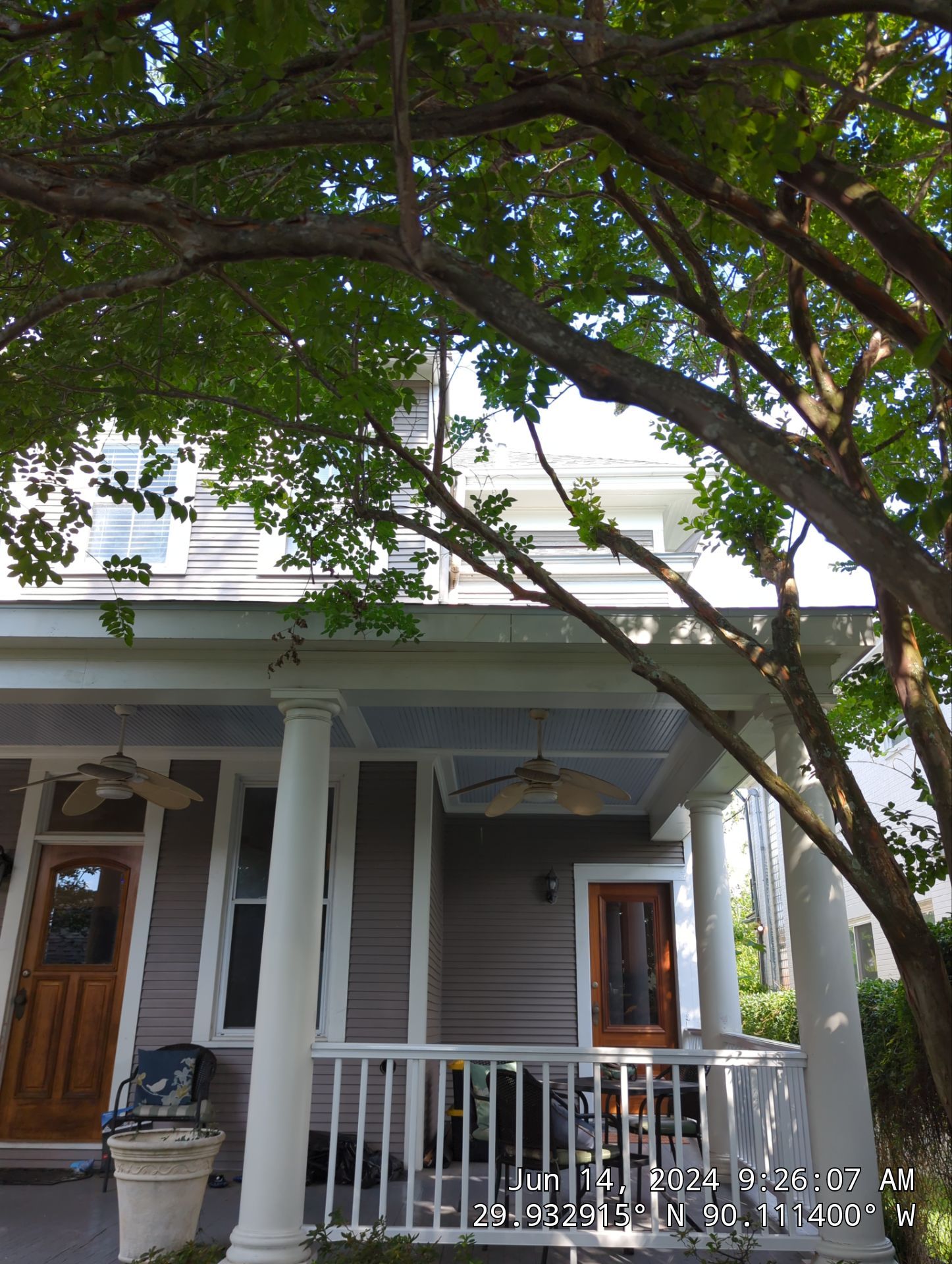 Project in New Orleans by Robertson Roofing & Siding Inc