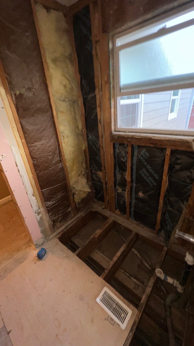 Two Bathroom Remodel  by Plumbing Connect Systems LLC
