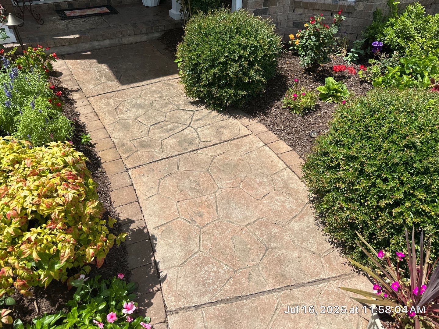 Paver Driveway using Concrete Sealant by DuraSeal