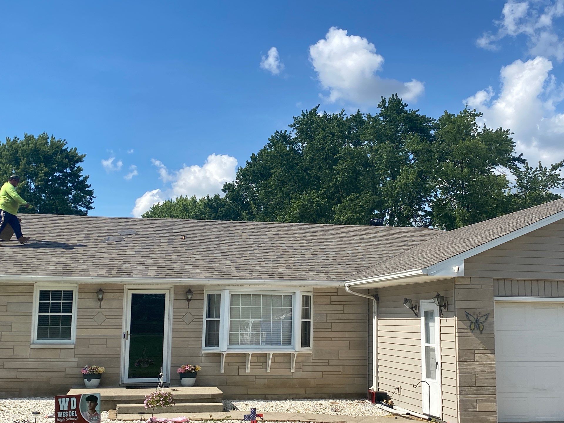 Project in Muncie, IN by Rodeffer Roofing INC