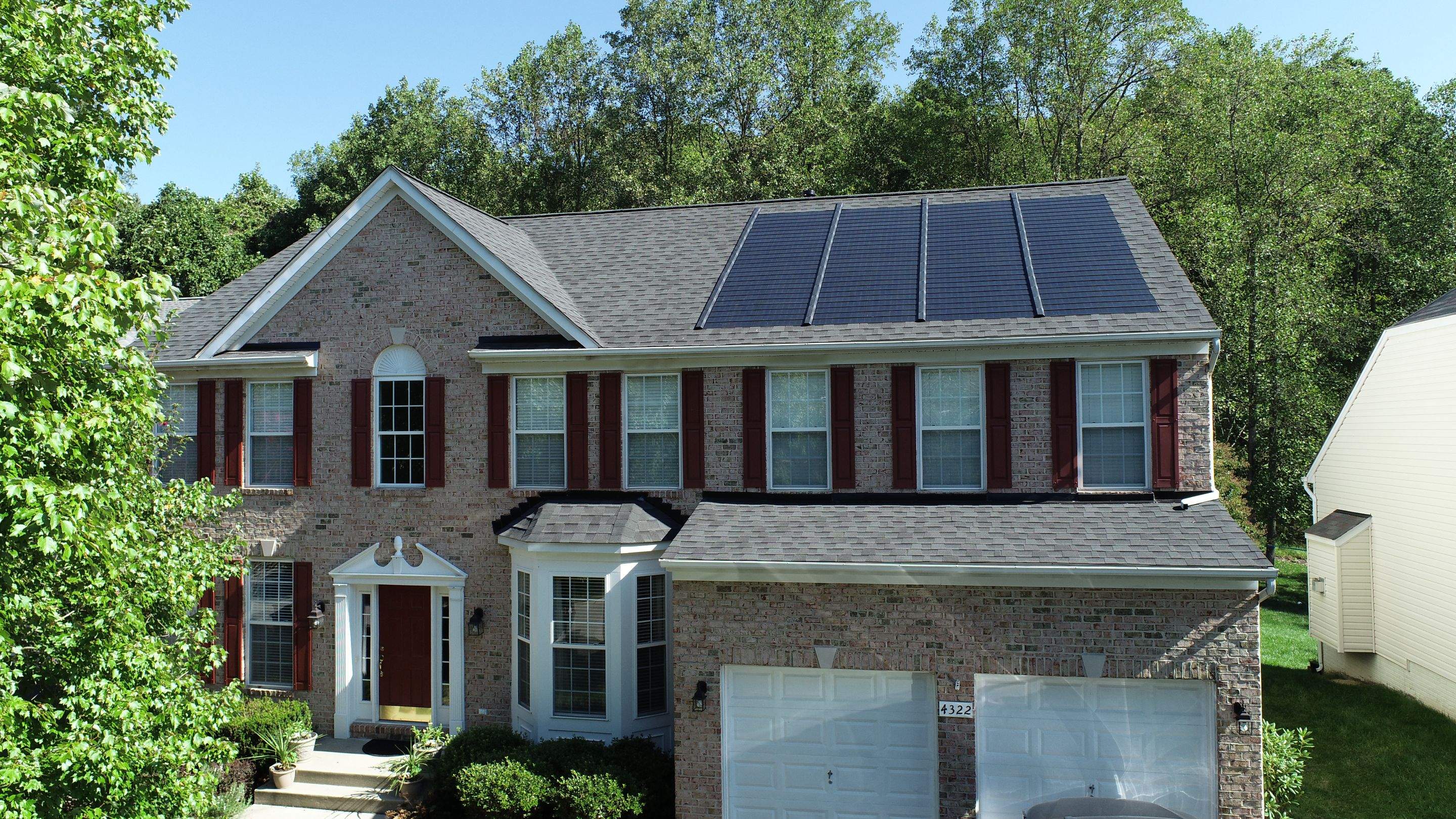 GAF Timberline Solar Roof Ellicott City, MD by American Home Contractors
