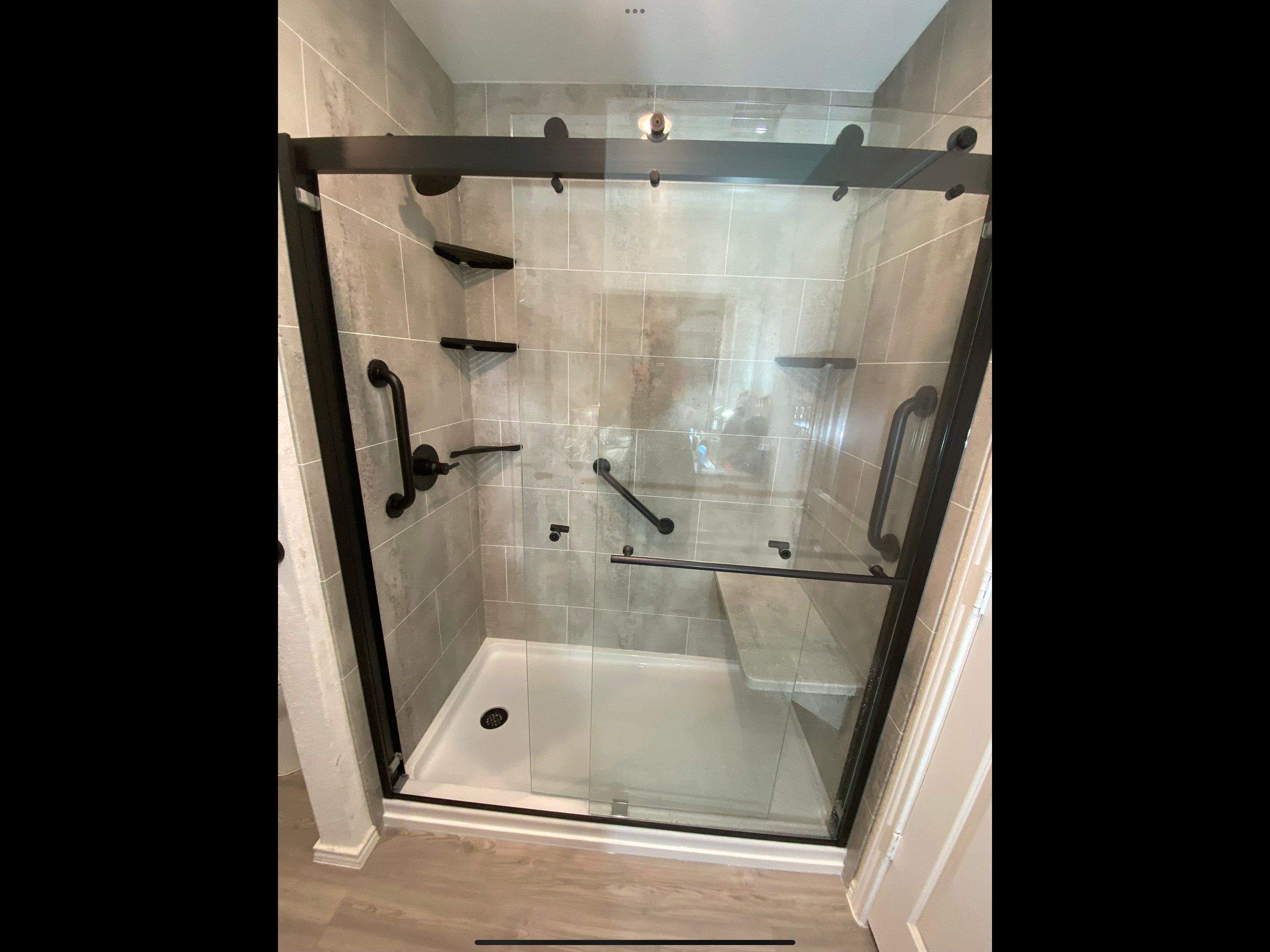 Canyon Lake Tub to Shower Conversion by Legacy Bath and Kitchen