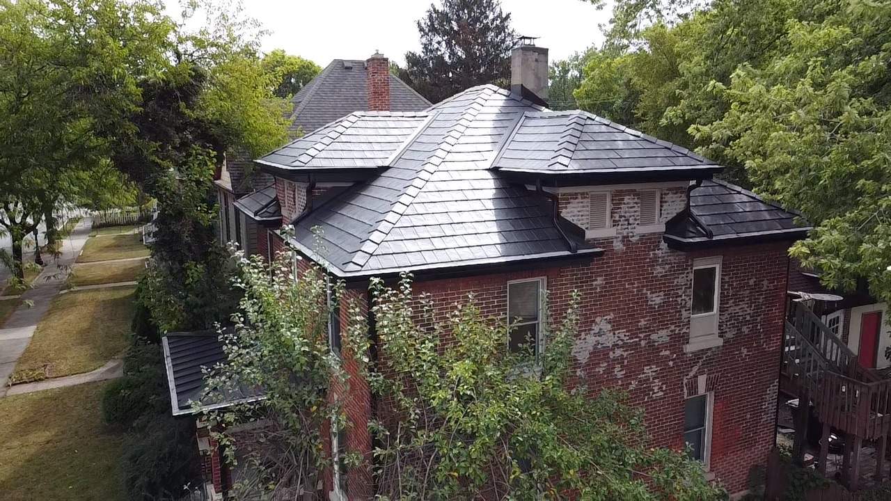 Elevating Fort Wayne's Charm with VicWest Slate Metal Shingle by 4Ever Metal Roofing