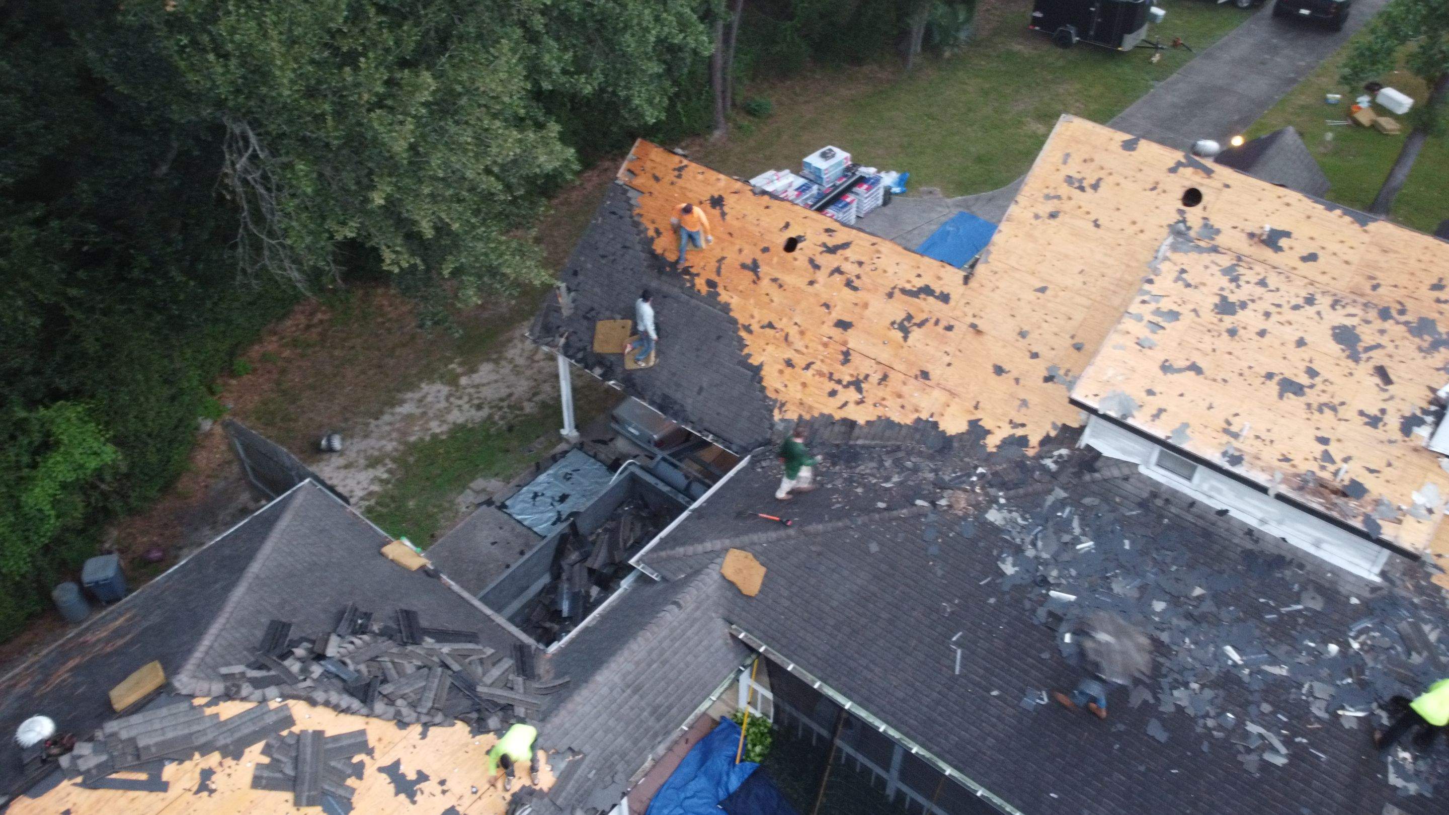 Comprehensive GAF Architectural Shingle Roof Replacement in Houston by Good Vibes Roofing