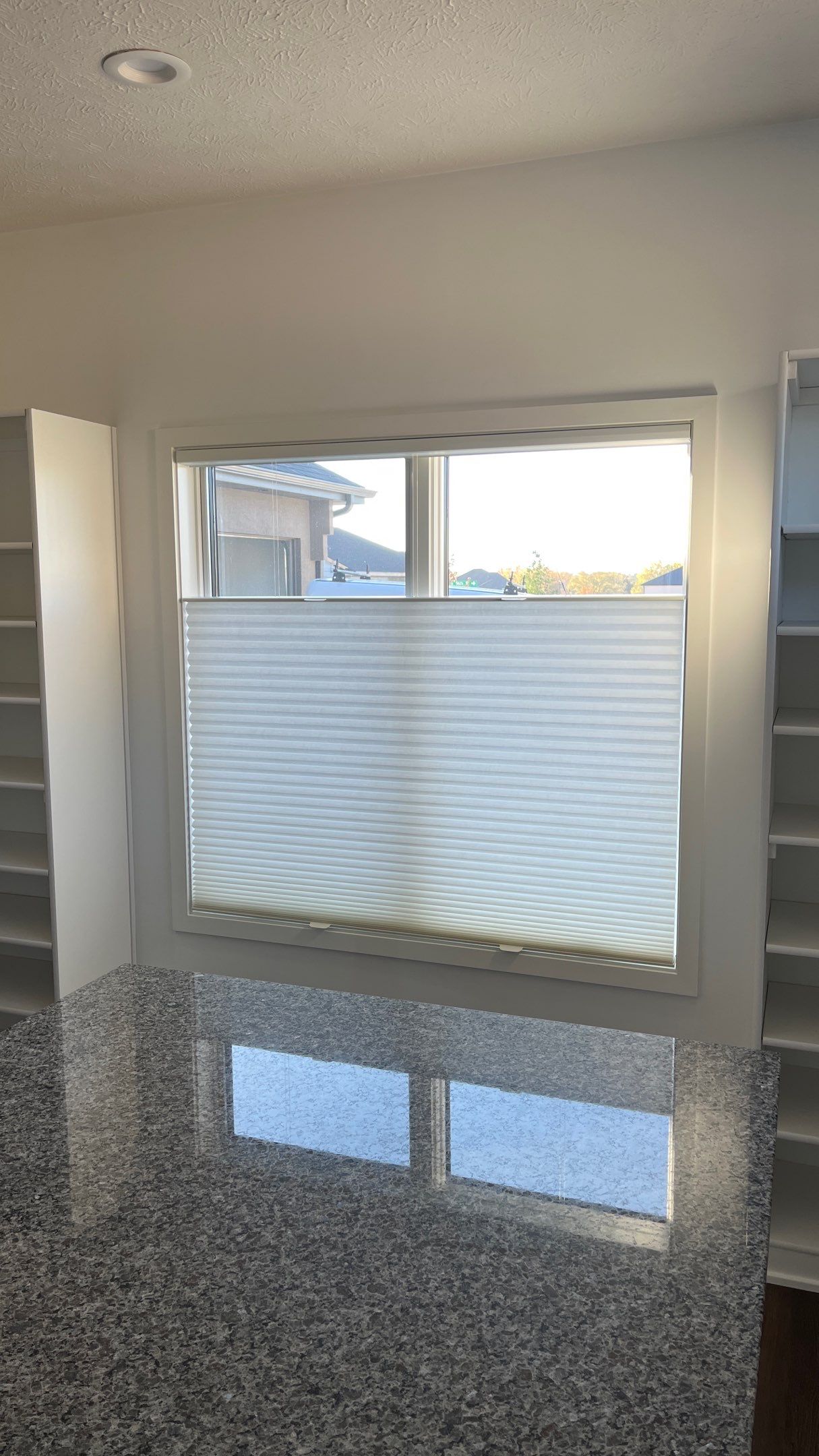 Motorized Shades in Beautiful Lincoln Home by Custom Blinds & Design