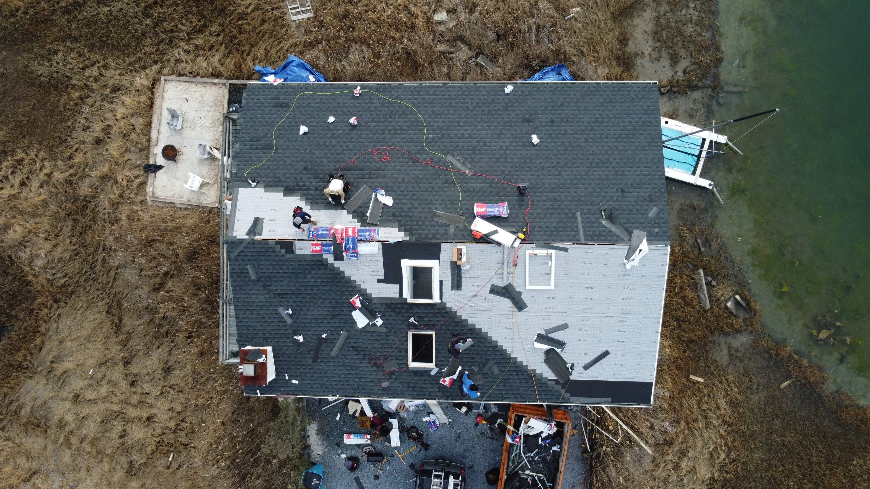 Residential Roofing Installation using GAF Timberline HDZ by Matter Construction, LLC