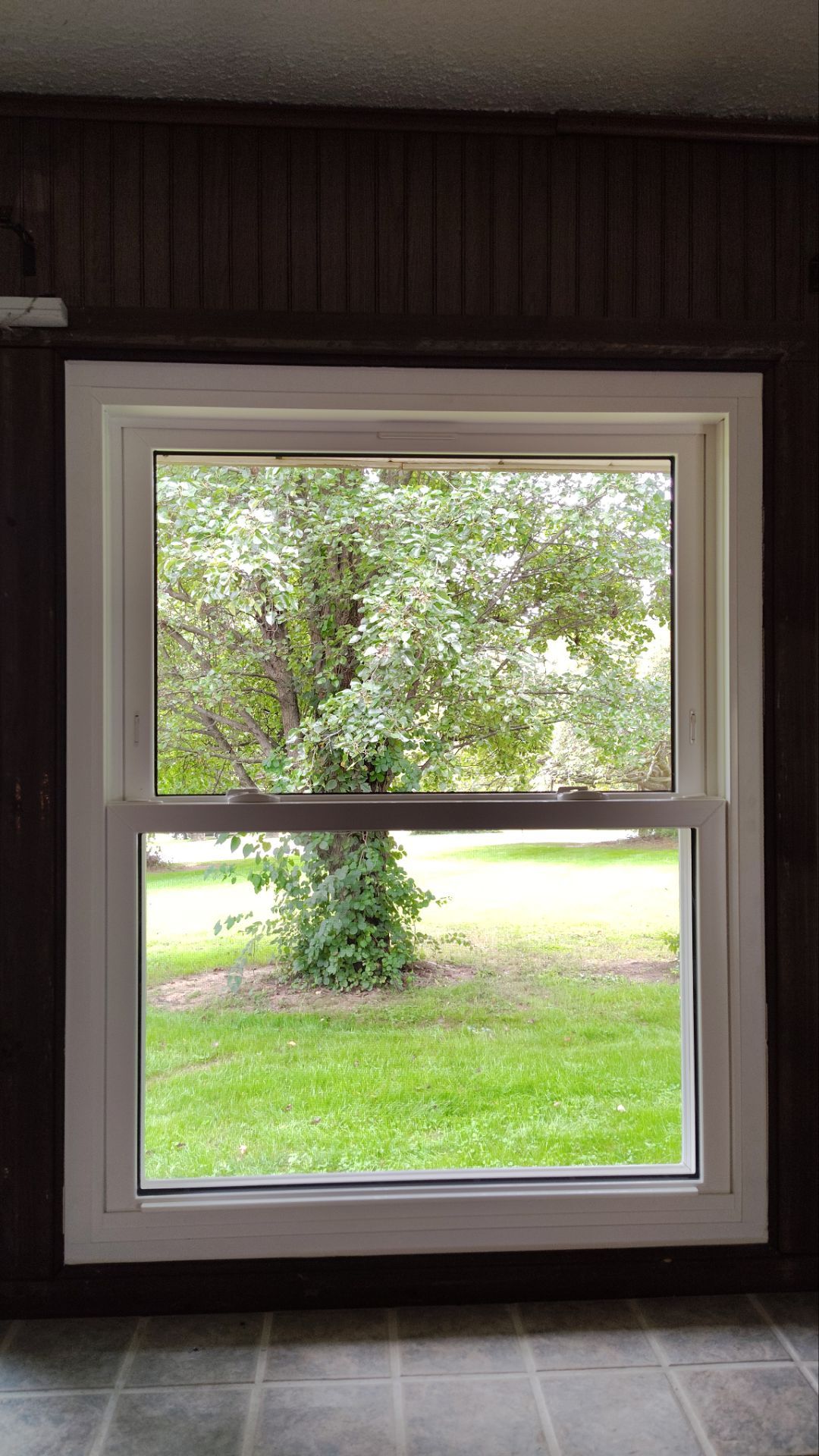 Patio Door and Twin Double Hung Unit by Aspen Home Improvements
