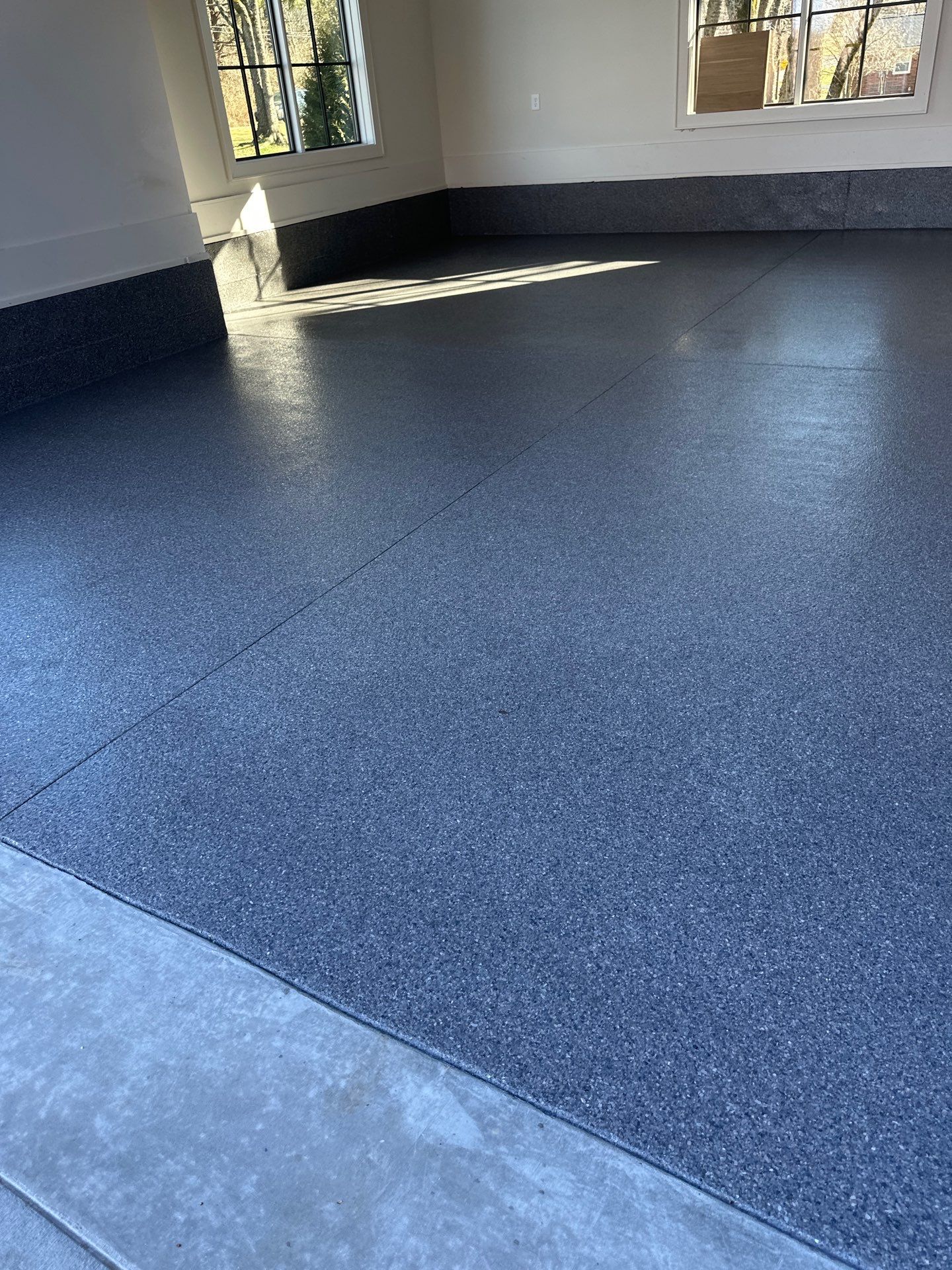 Garage Floor Coating using Briar by My Garage Floor Guys
