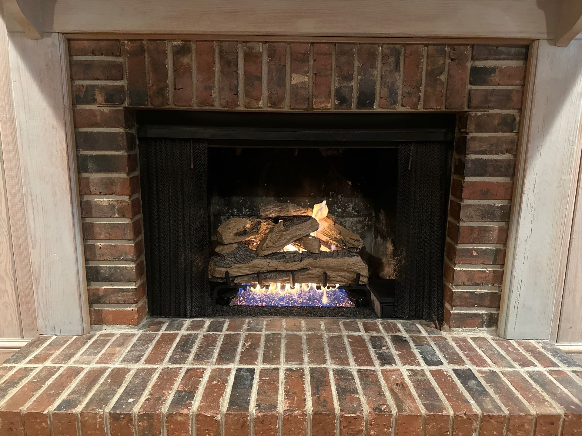 New Log Installation by Hearthmaster